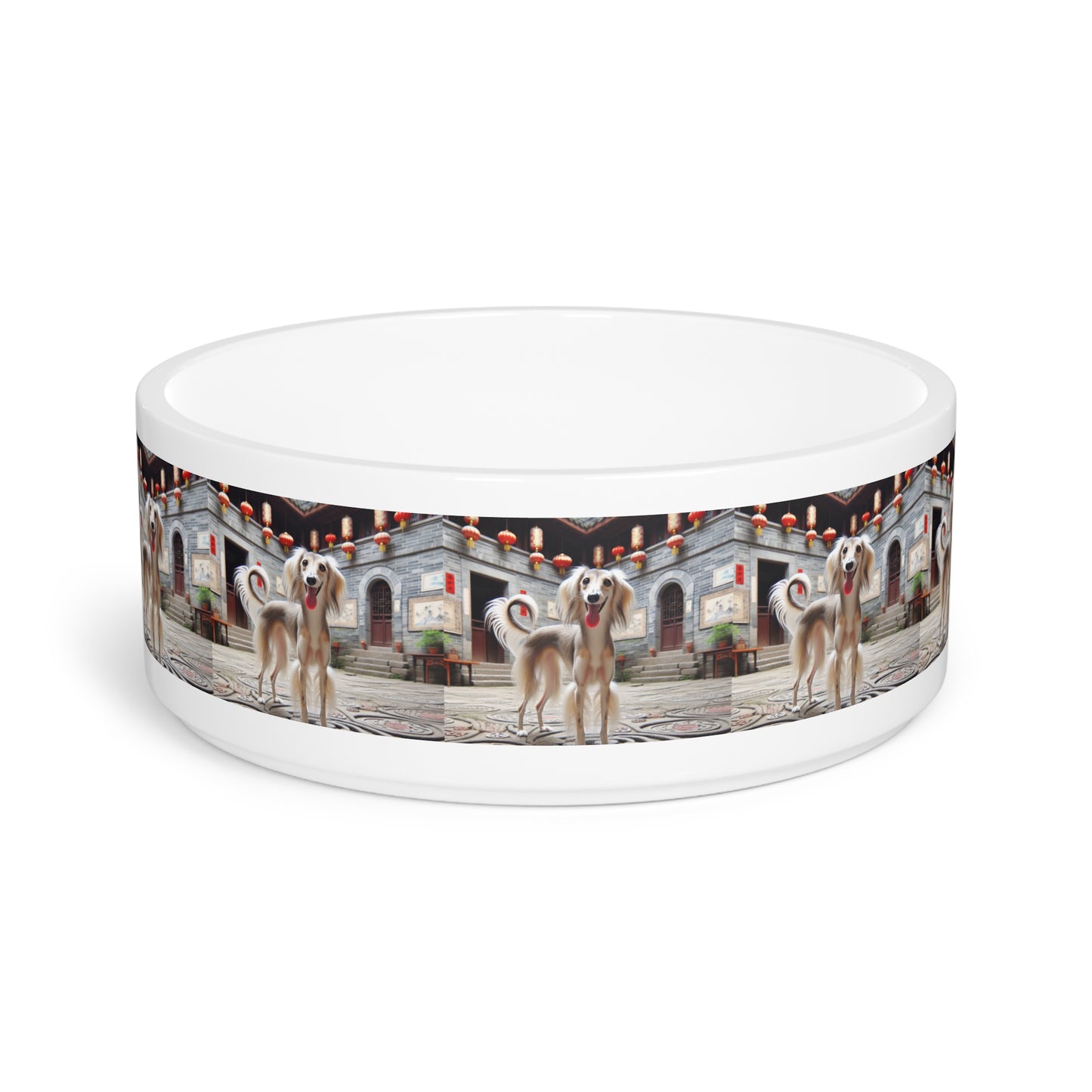 Chinese Saluki Pet Bowl