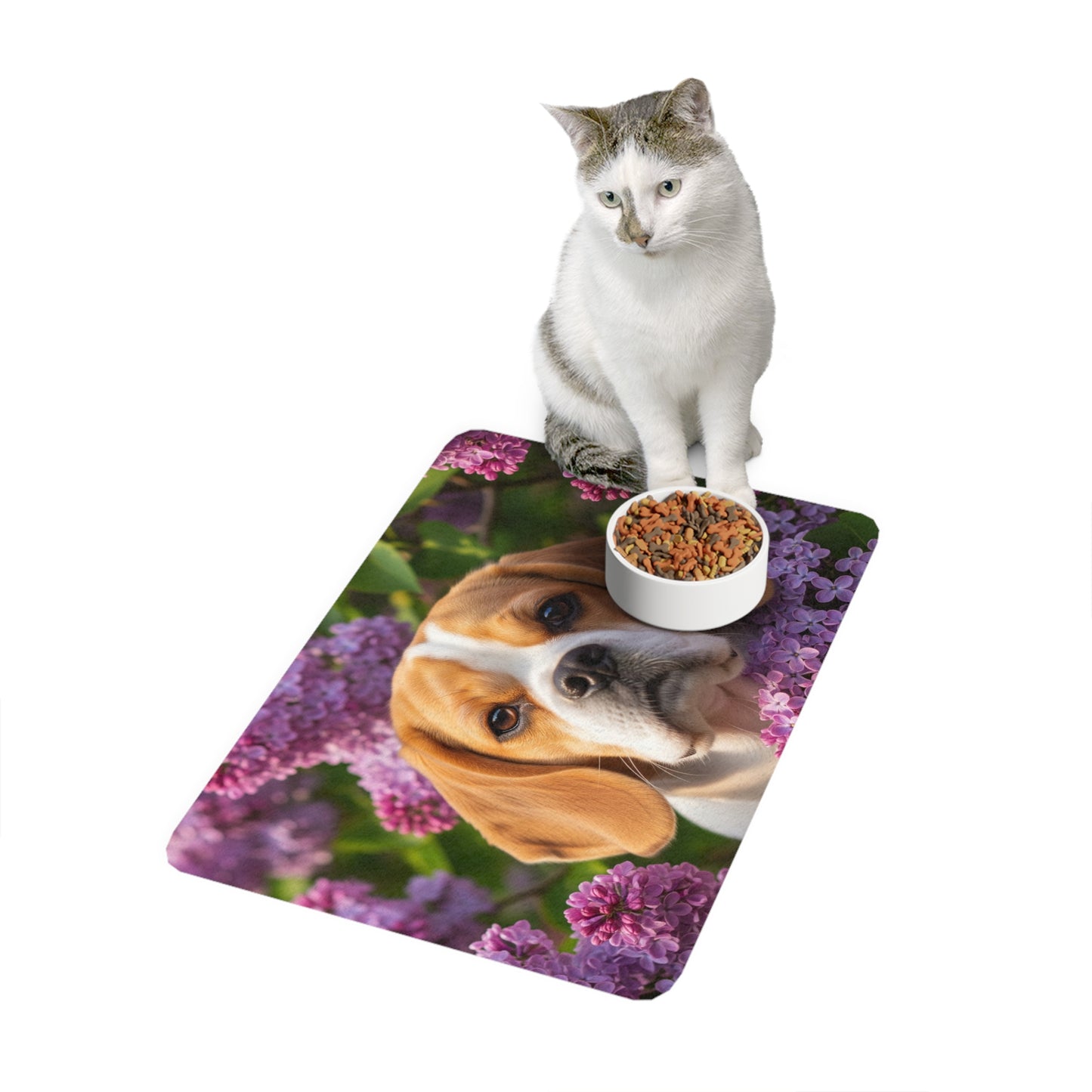 Pet Food Mat (12x18) - Peagle