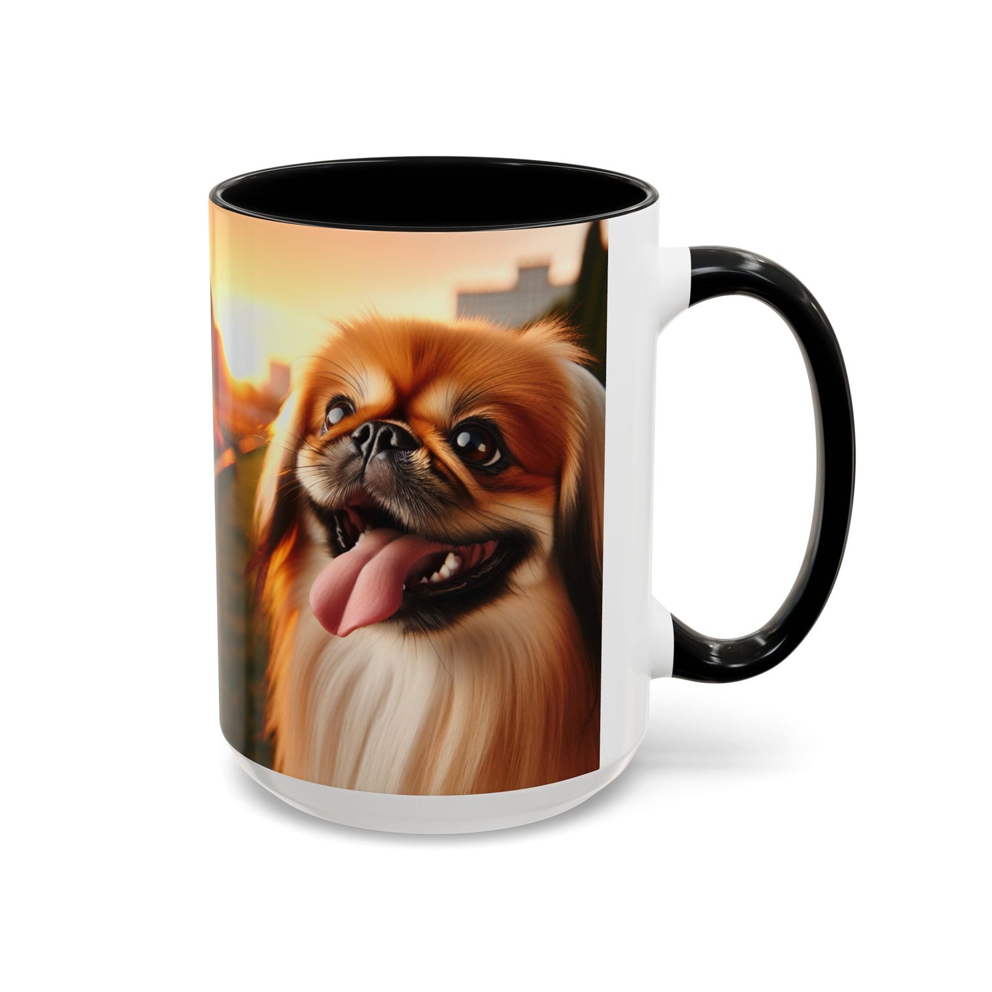 Pekingese Accent Coffee Mug - Perfect Gift for Dog Lovers
