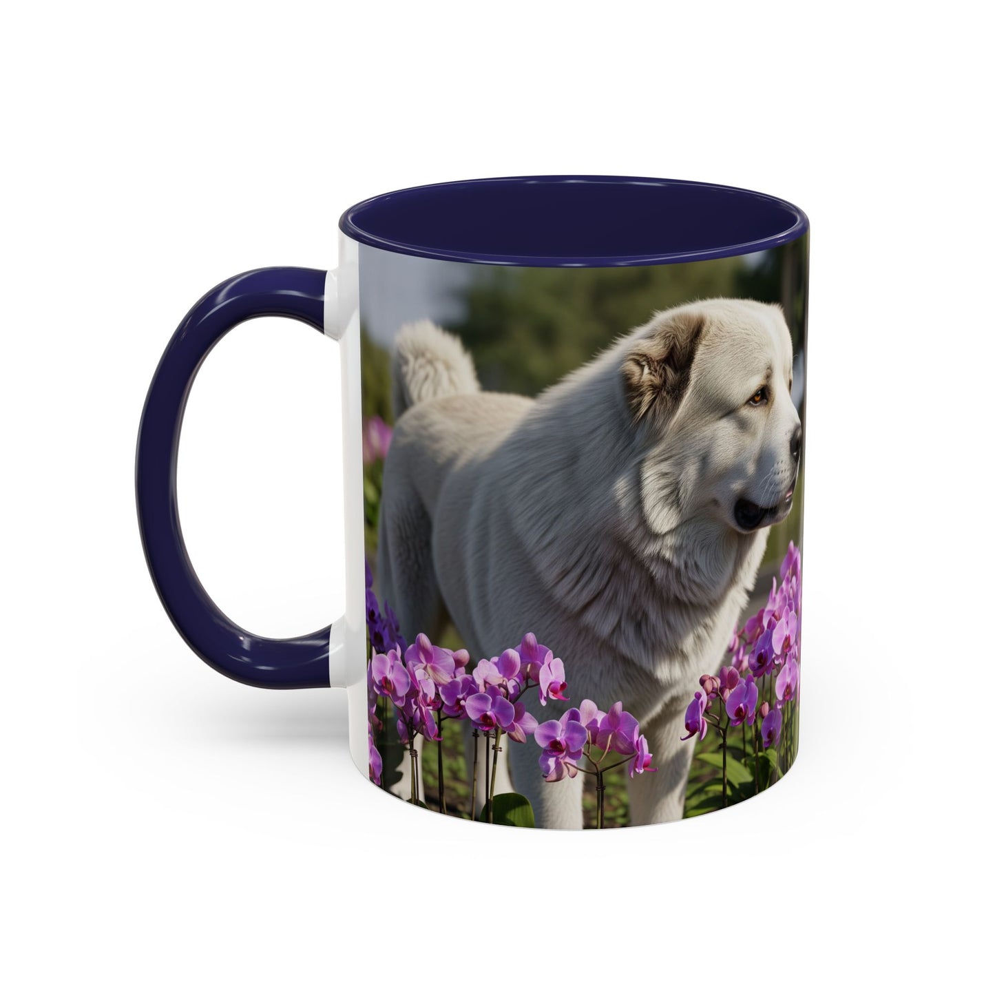 Caucasian Shepherd Dog Accent Coffee Mug - Perfect Gift for Dog Lovers