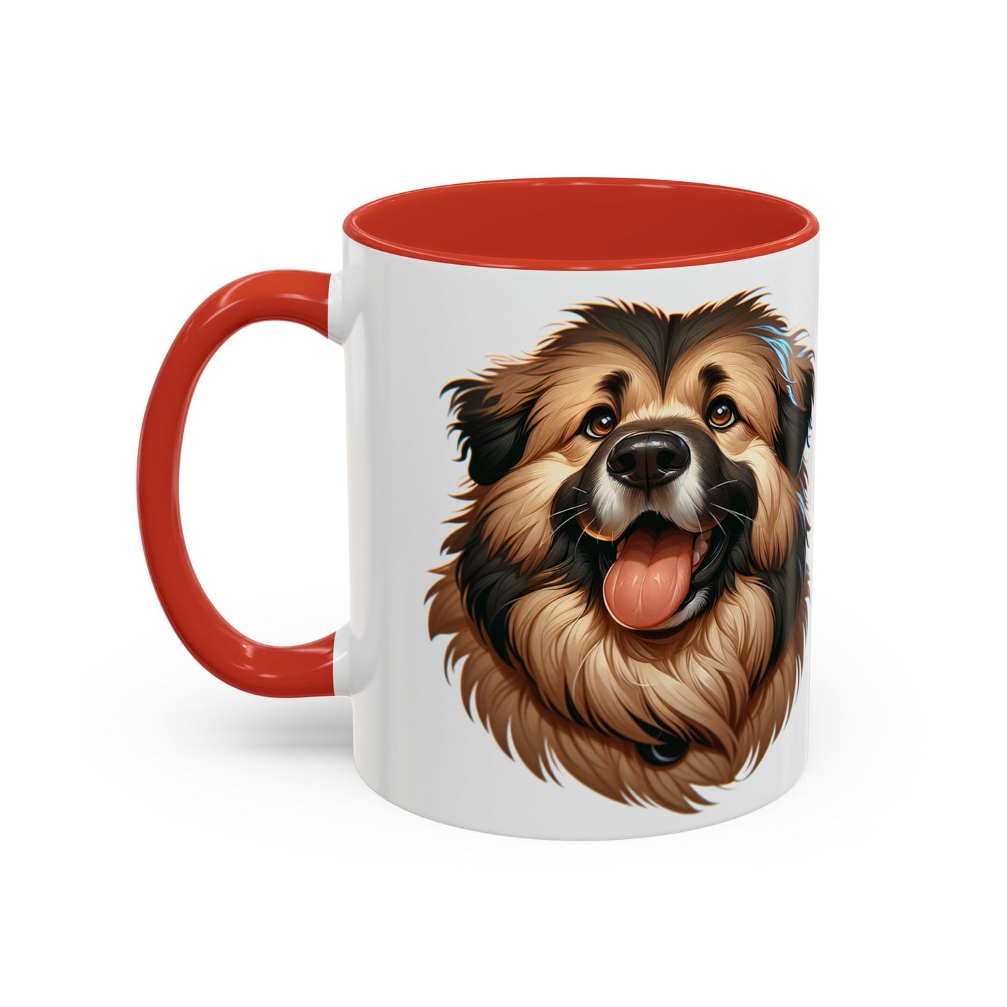 Caucasian Shepherd Dog Accent Coffee Mug - Perfect Gift for Dog Lovers
