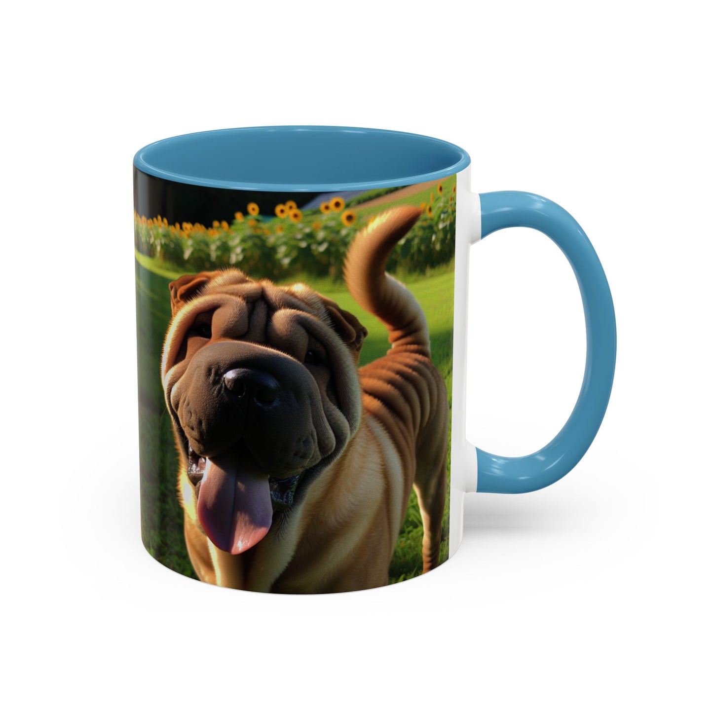 Shar-Pei Accent Coffee Mug - Perfect Gift for Dog Lovers