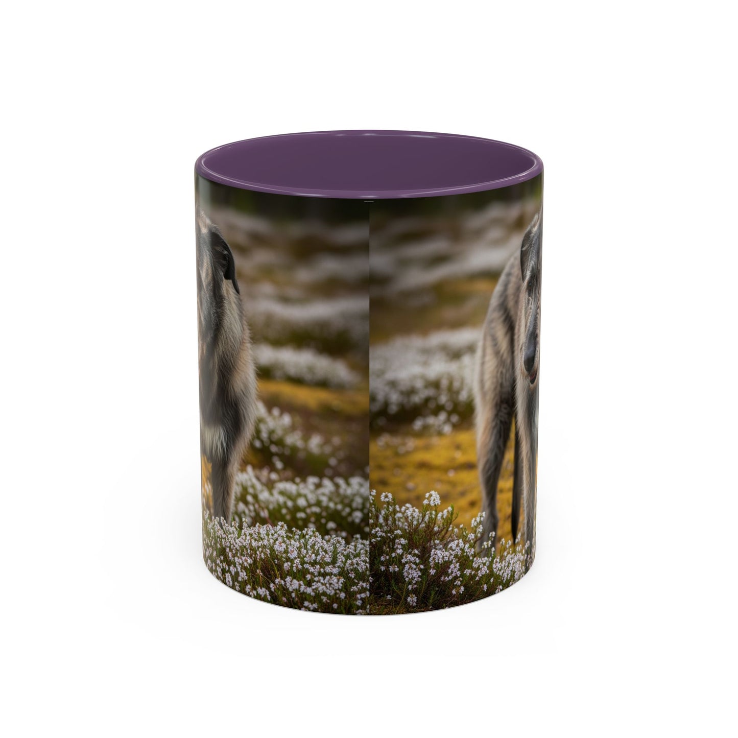Irish Wolfhound Accent Coffee Mug - Perfect Gift for Dog Lovers