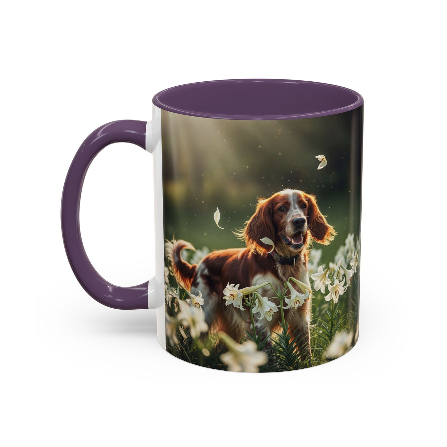Irish Red and White Setter Accent Coffee Mug - Perfect Gift for Dog Lovers