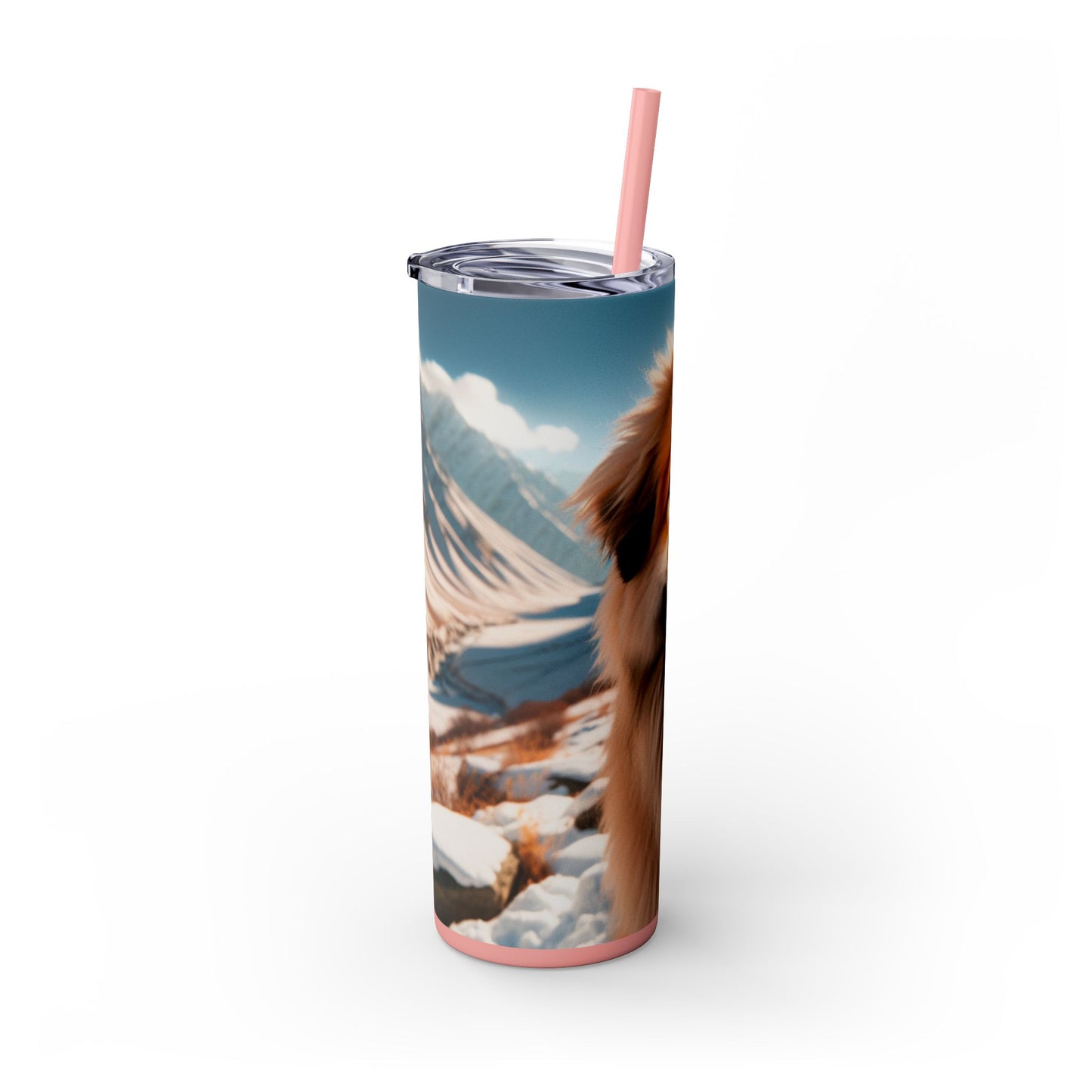 Himalayan Sheepdog Tumbler with Straw, 20oz