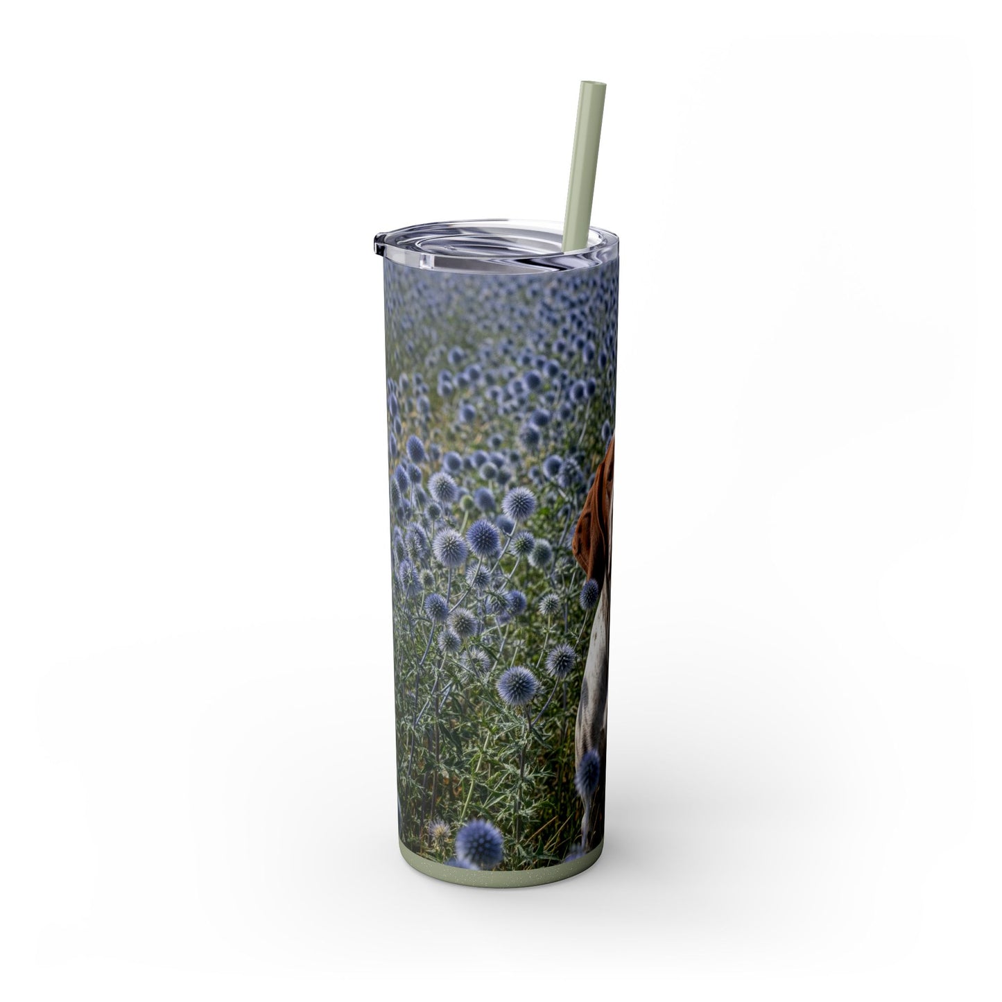 Braque Francais Pyrenean Tumbler with Straw, 20oz