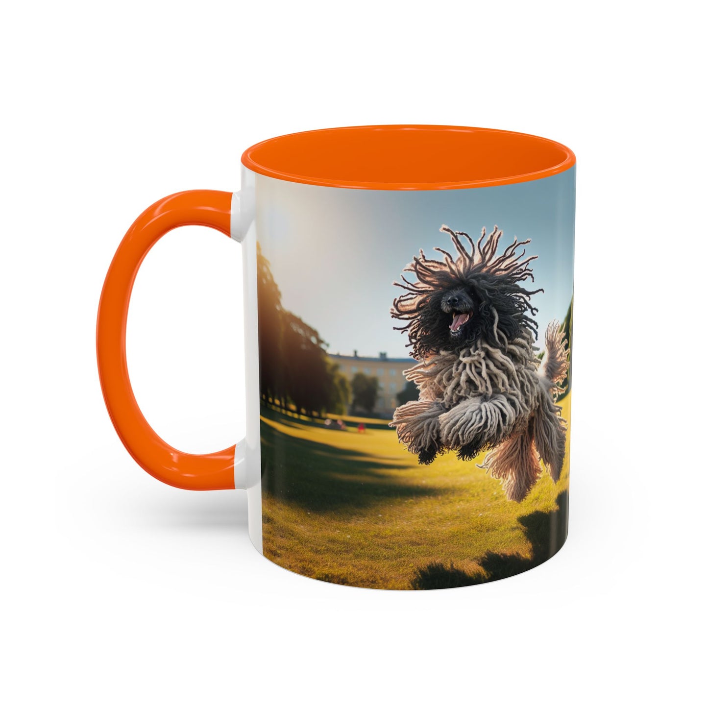 Puli Accent Coffee Mug - Perfect Gift for Dog Lovers