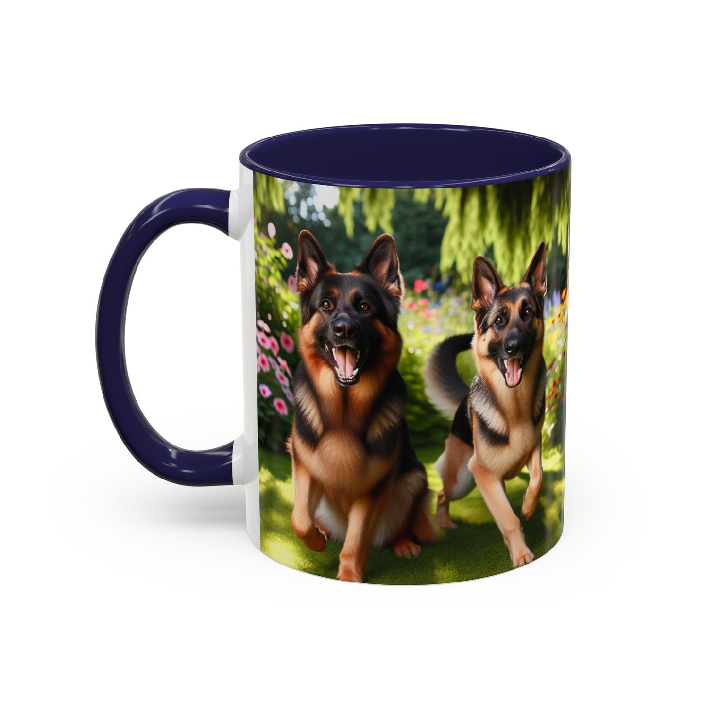 German Shepherd Accent Coffee Mug - Perfect Gift for Dog Lovers