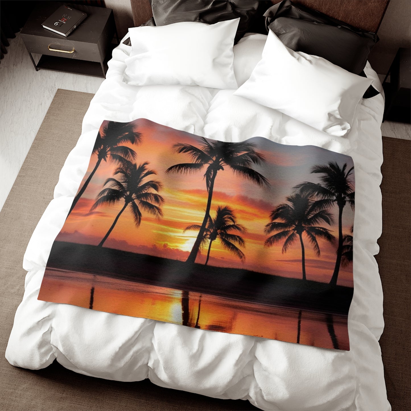 Brilliant Sunrise Sweatshirt Blanket