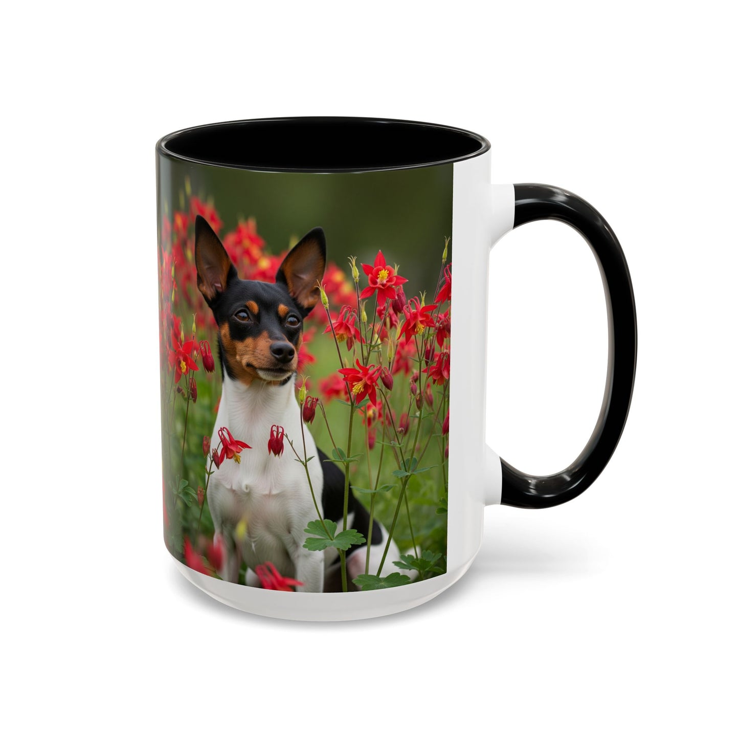 Toy Fox Terrier Accent Coffee Mug - Perfect Gift for Dog Lovers