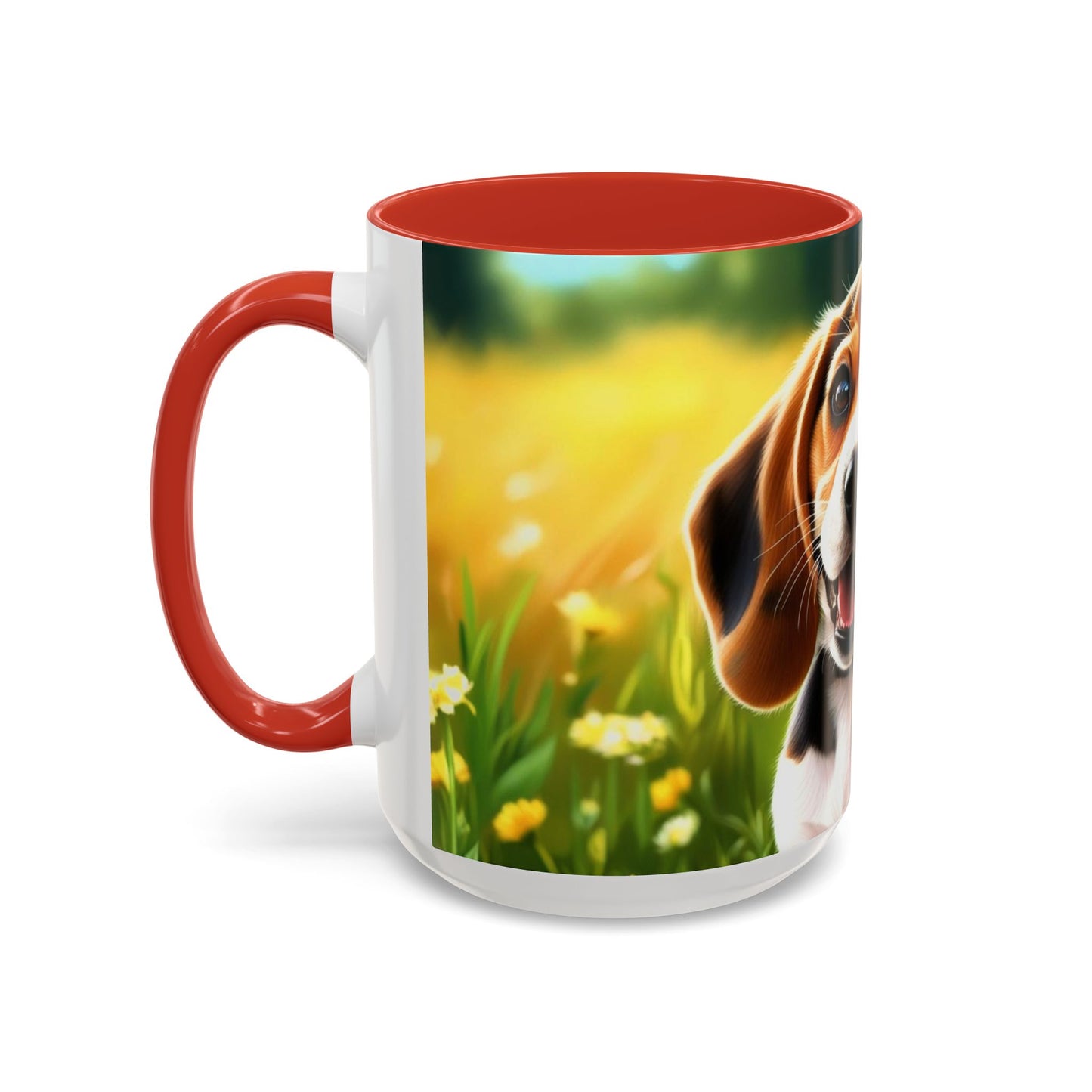 Beagle Accent Coffee Mug - Perfect Gift for Dog Lovers