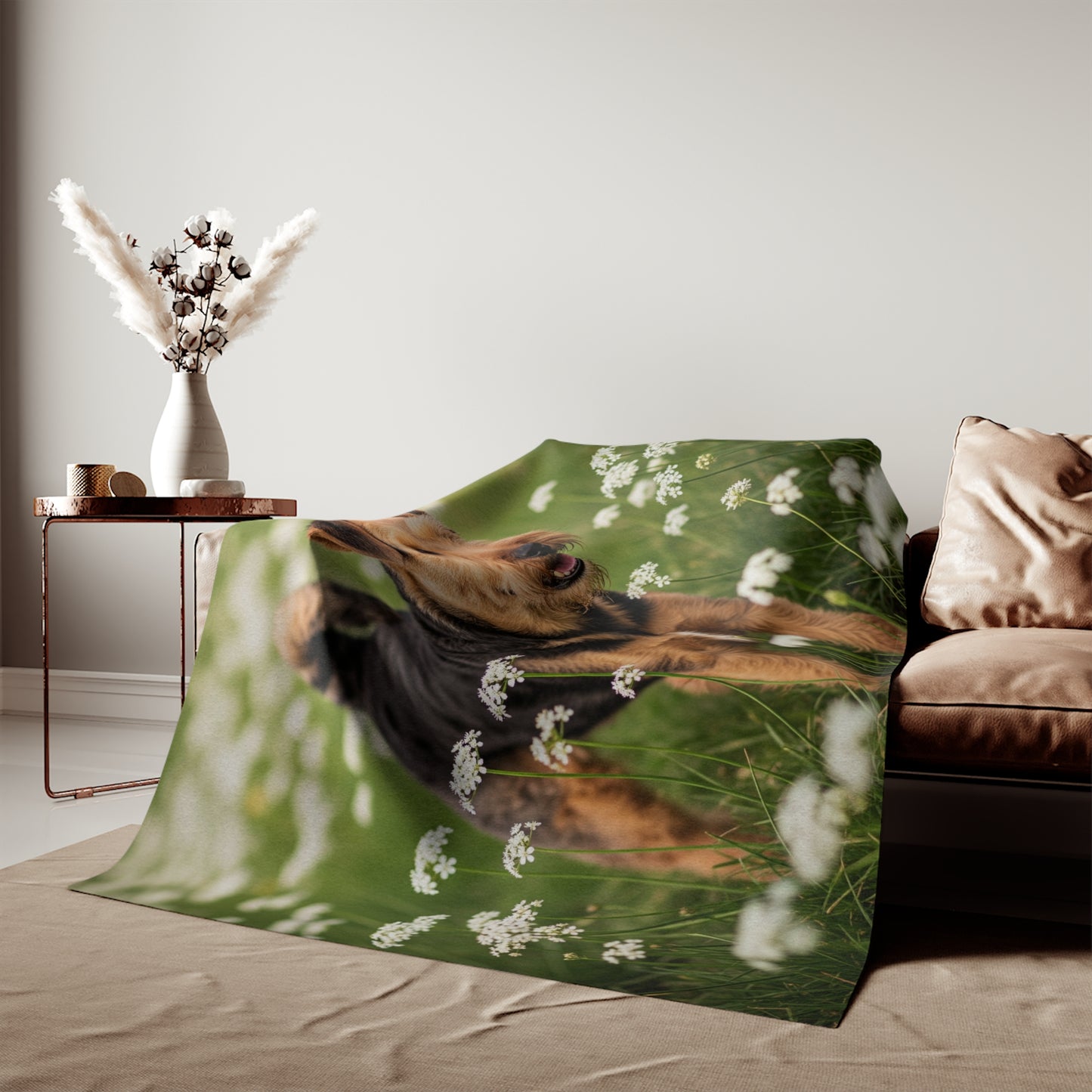 Lakeland Terrier Sweatshirt Blanket
