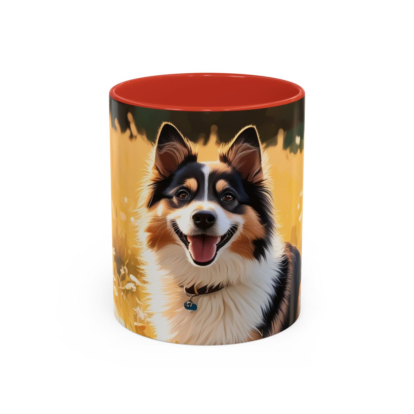 German Spitz Accent Coffee Mug - Perfect Gift for Dog Lovers