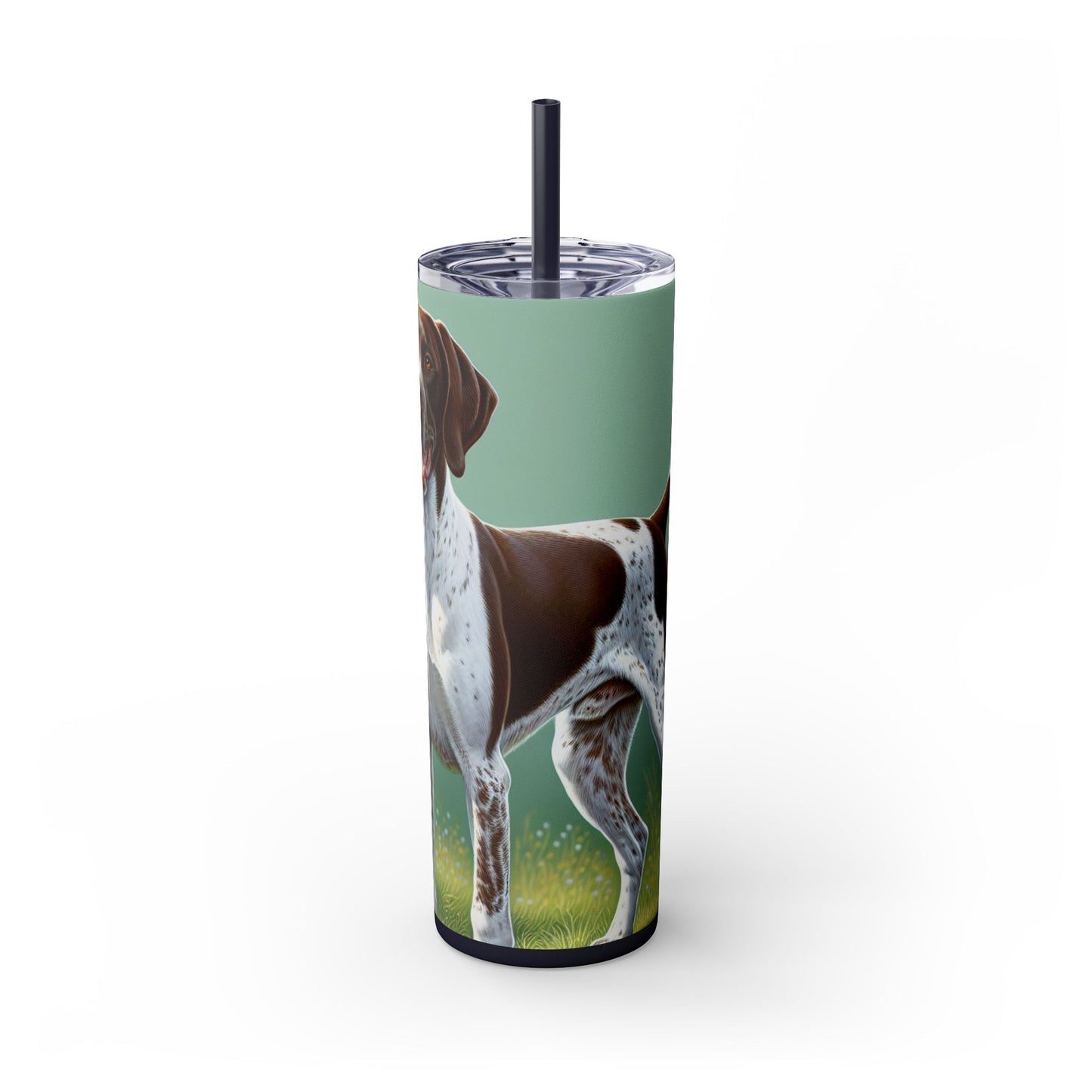 Pointer Skinny Tumbler with Straw, 20oz