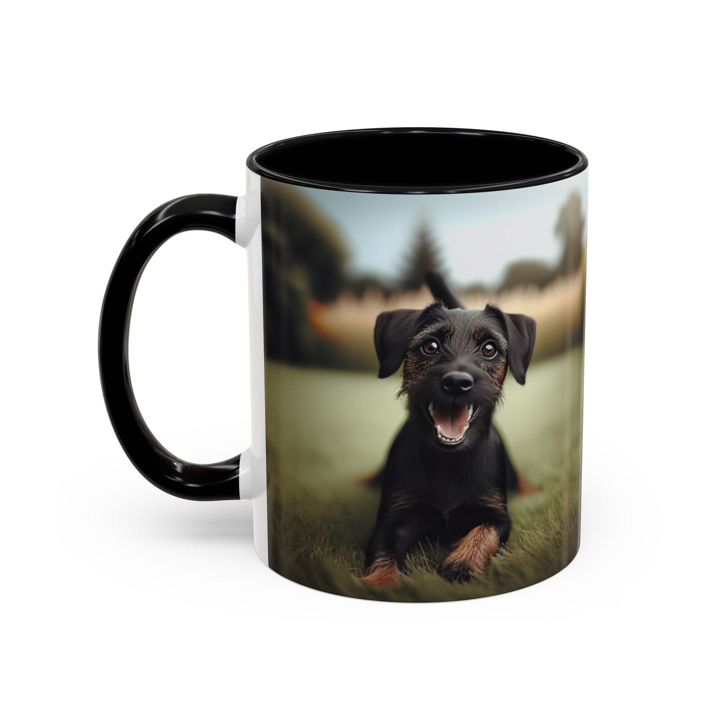 German Hunting Terrier Accent Coffee Mug - Perfect Gift for Dog Lovers