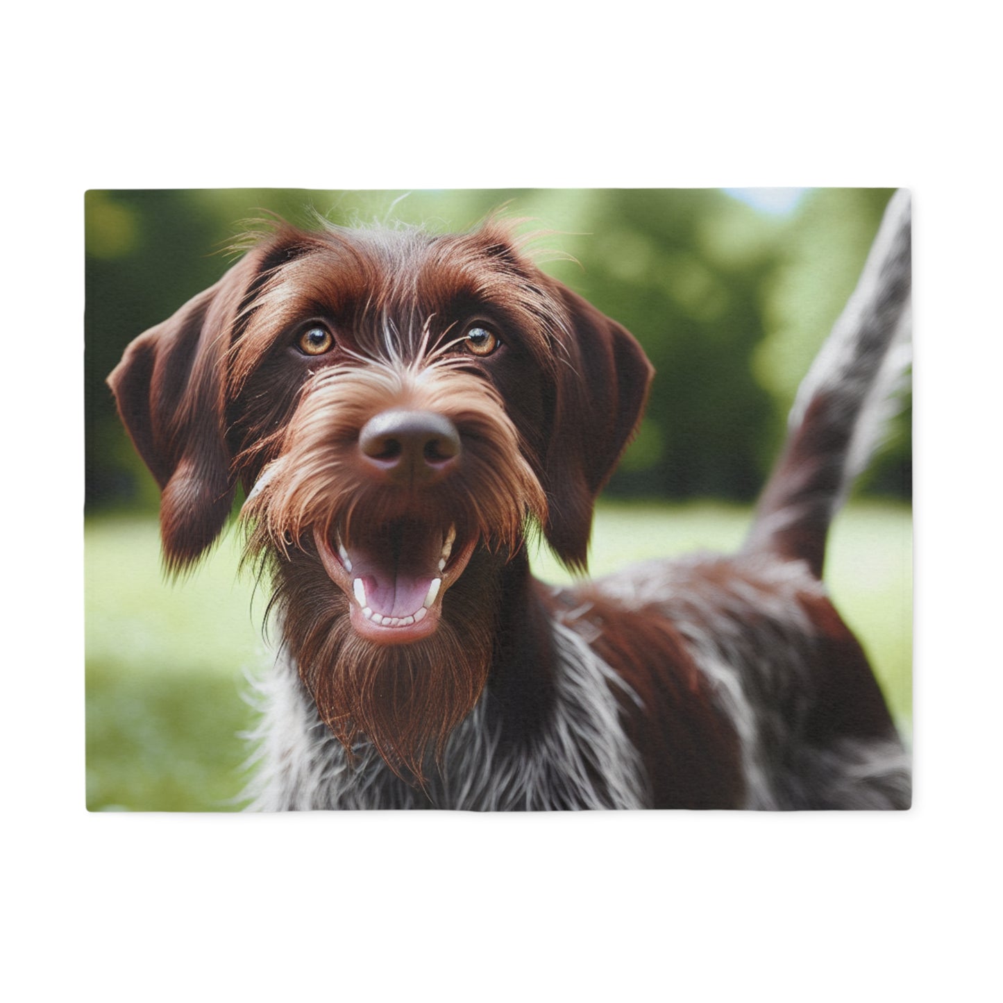 Wirehaired Slovakian Pointer Sweatshirt Blanket