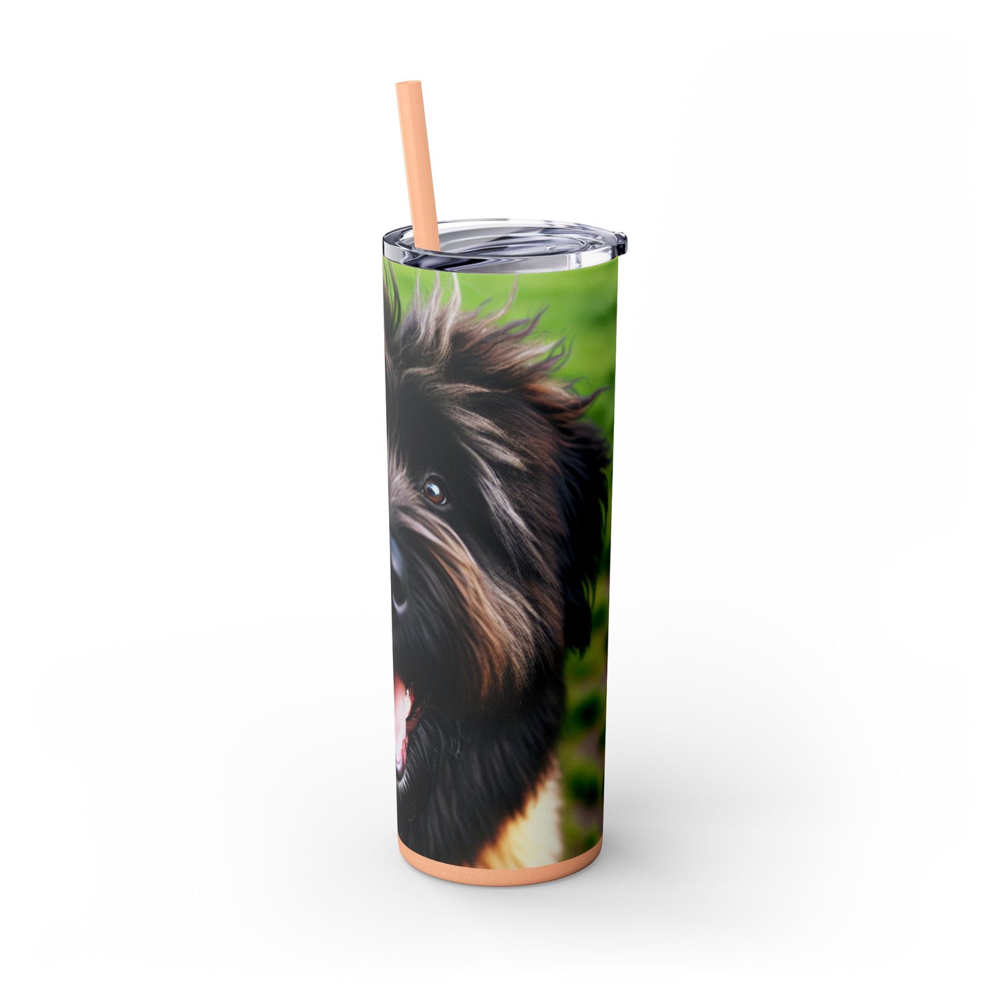 Bouvier des Ardennes Tumbler with Straw, 20oz