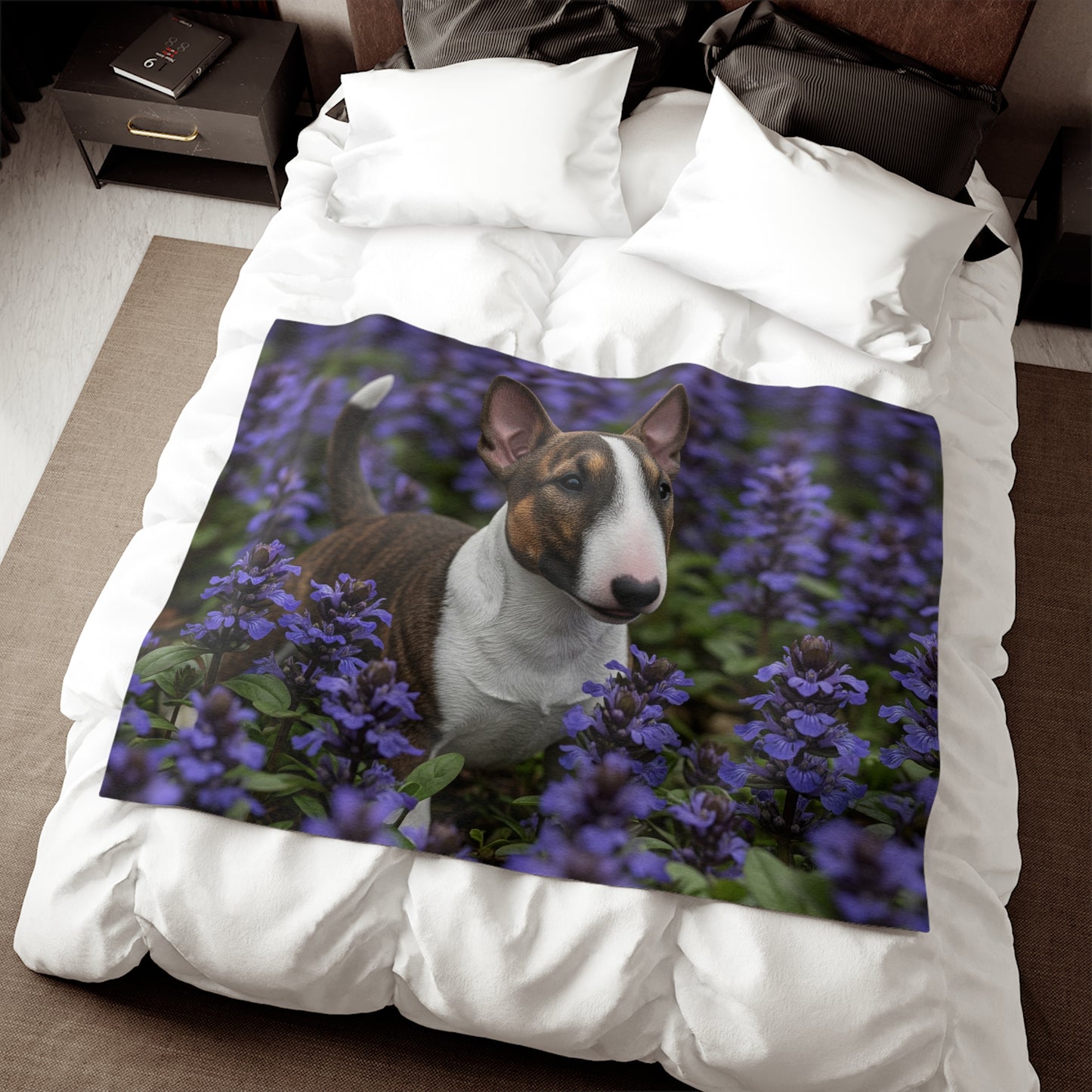 Couverture en sweat-shirt pour Bull Terrier Miniature