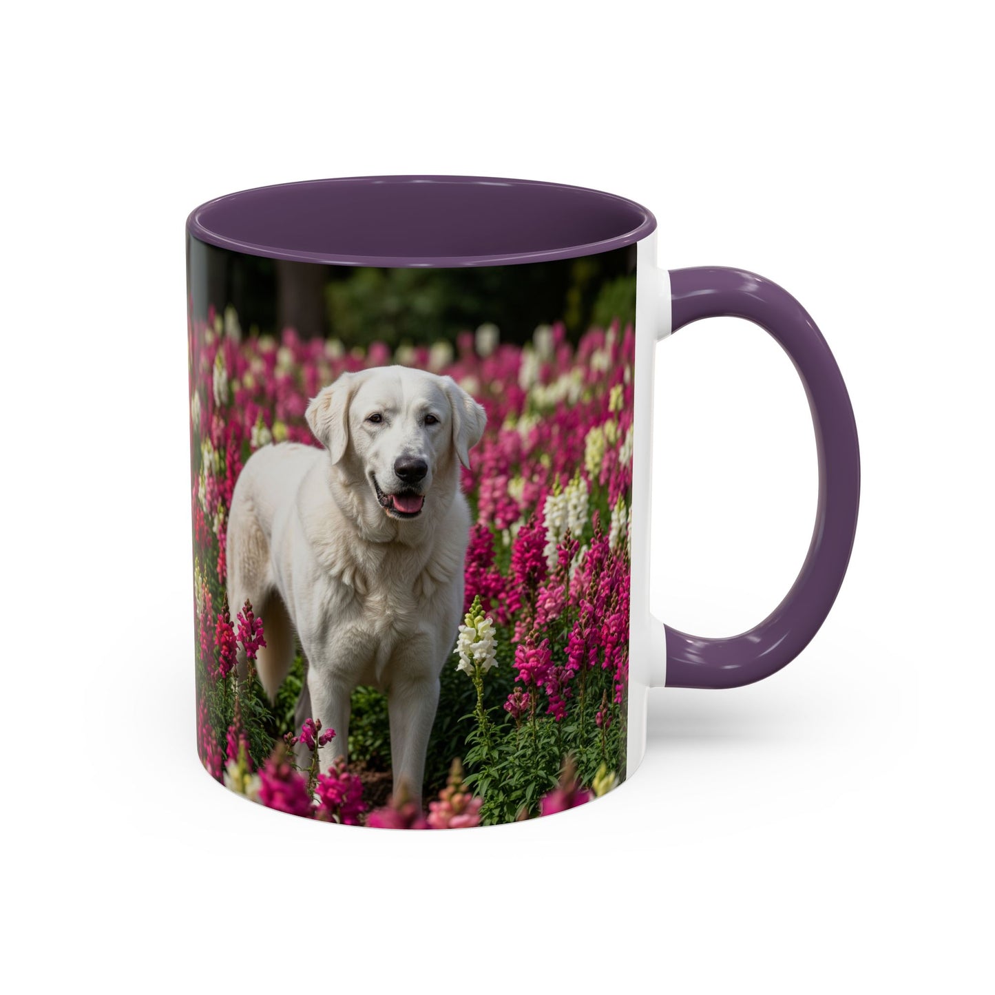 Estrela Mountain Dog Accent Coffee Mug - Perfect Gift for Dog Lovers