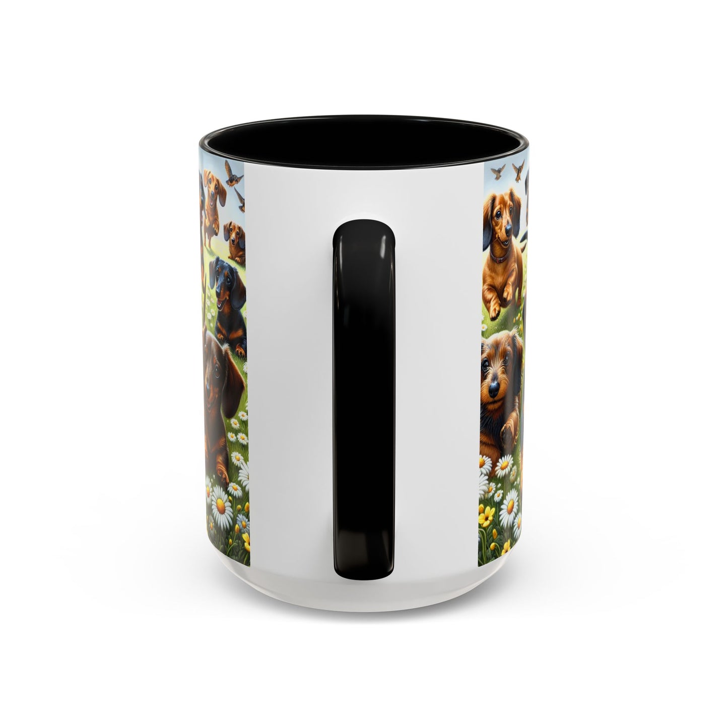 Dachshund Accent Coffee Mug - Perfect Gift for Dog Lovers
