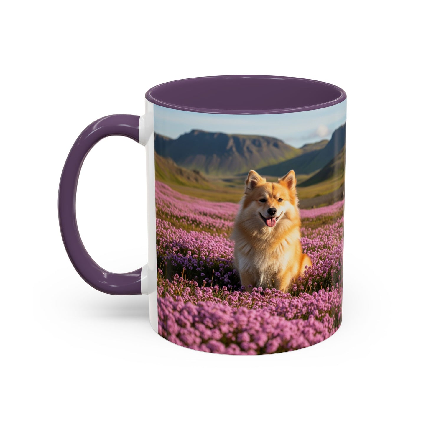 Icelandic Sheepdog Accent Coffee Mug - Perfect Gift for Dog Lovers