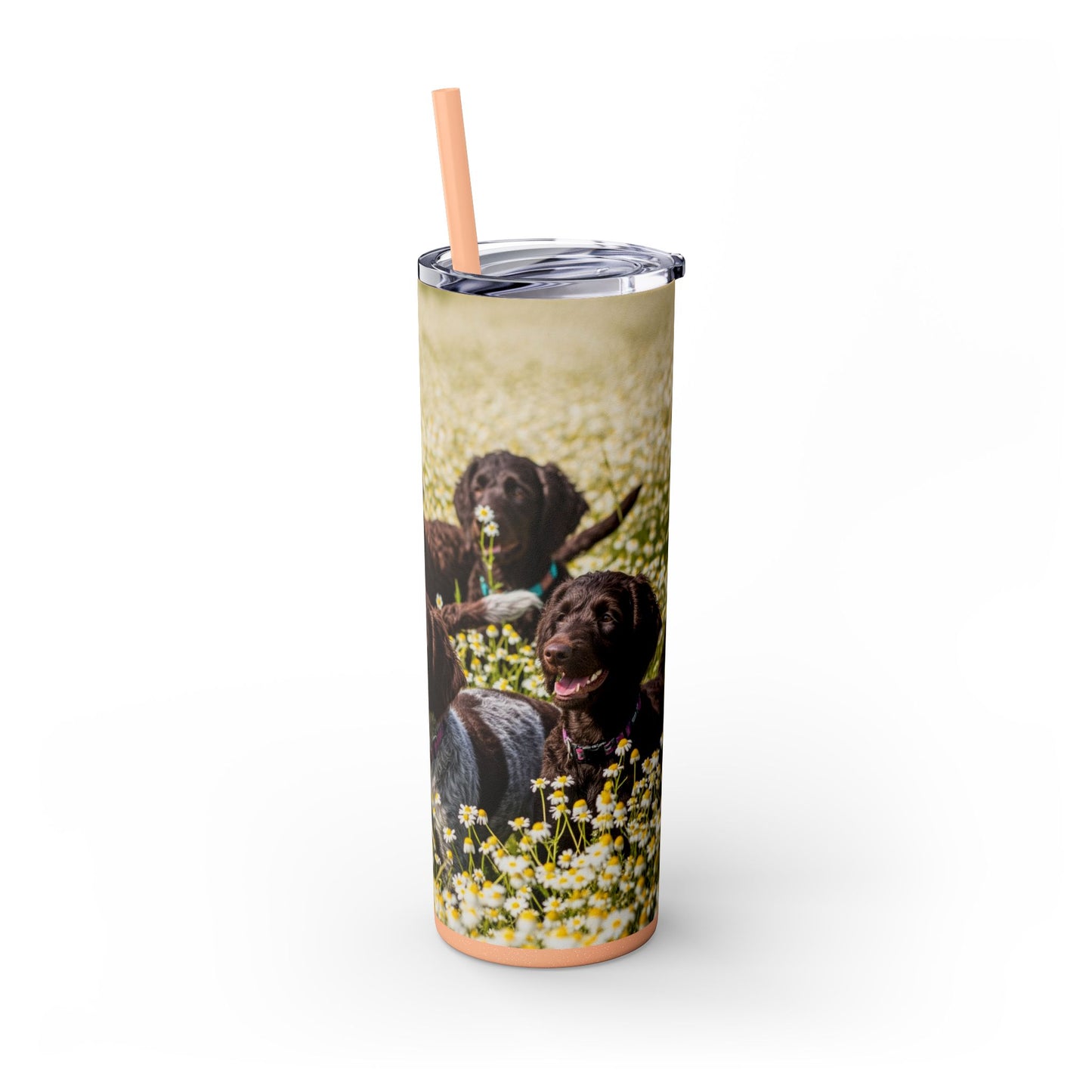 Pudelpointer Tumbler with Straw, 20oz
