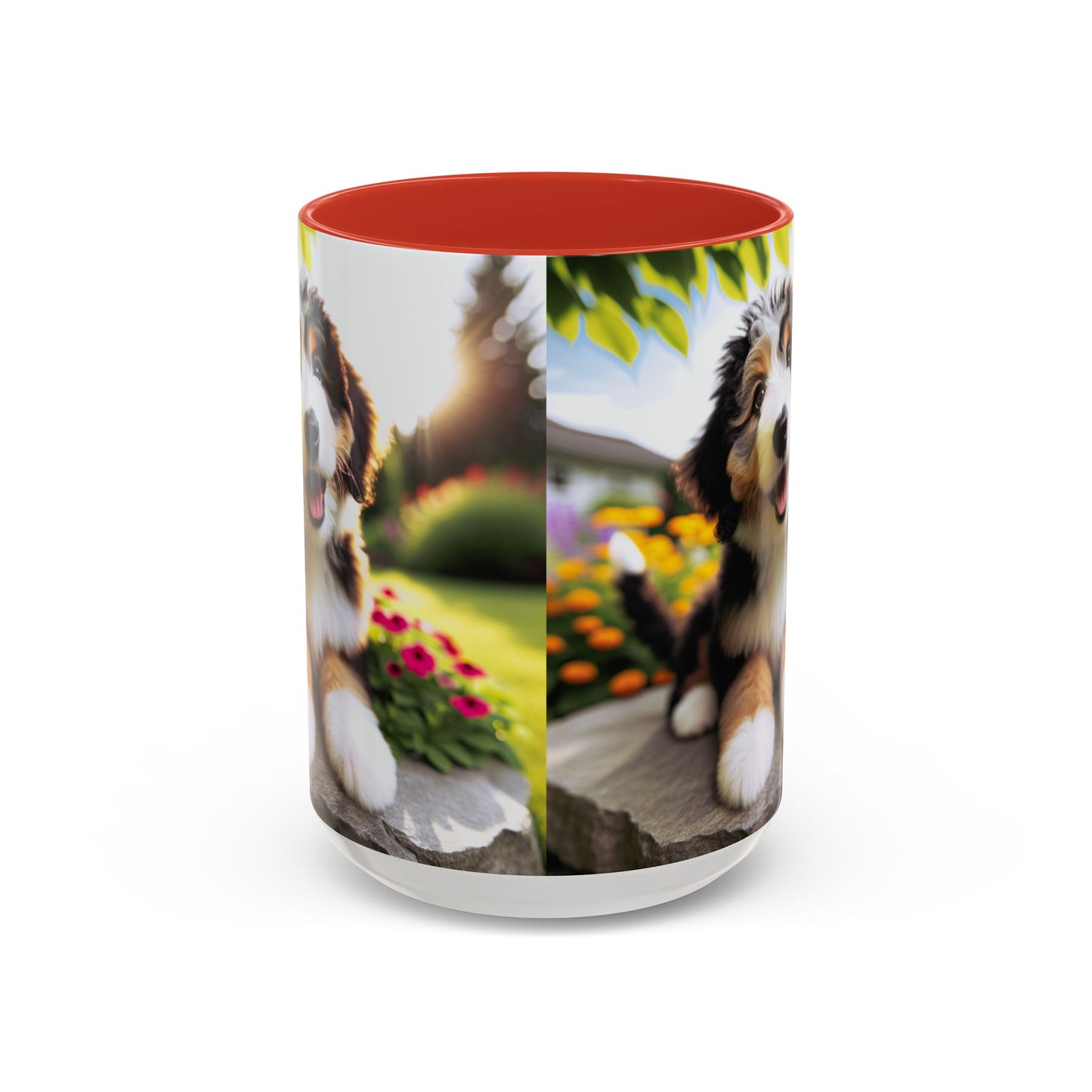 Bernedoodle Accent Coffee Mug - Perfect Gift for Dog Lovers