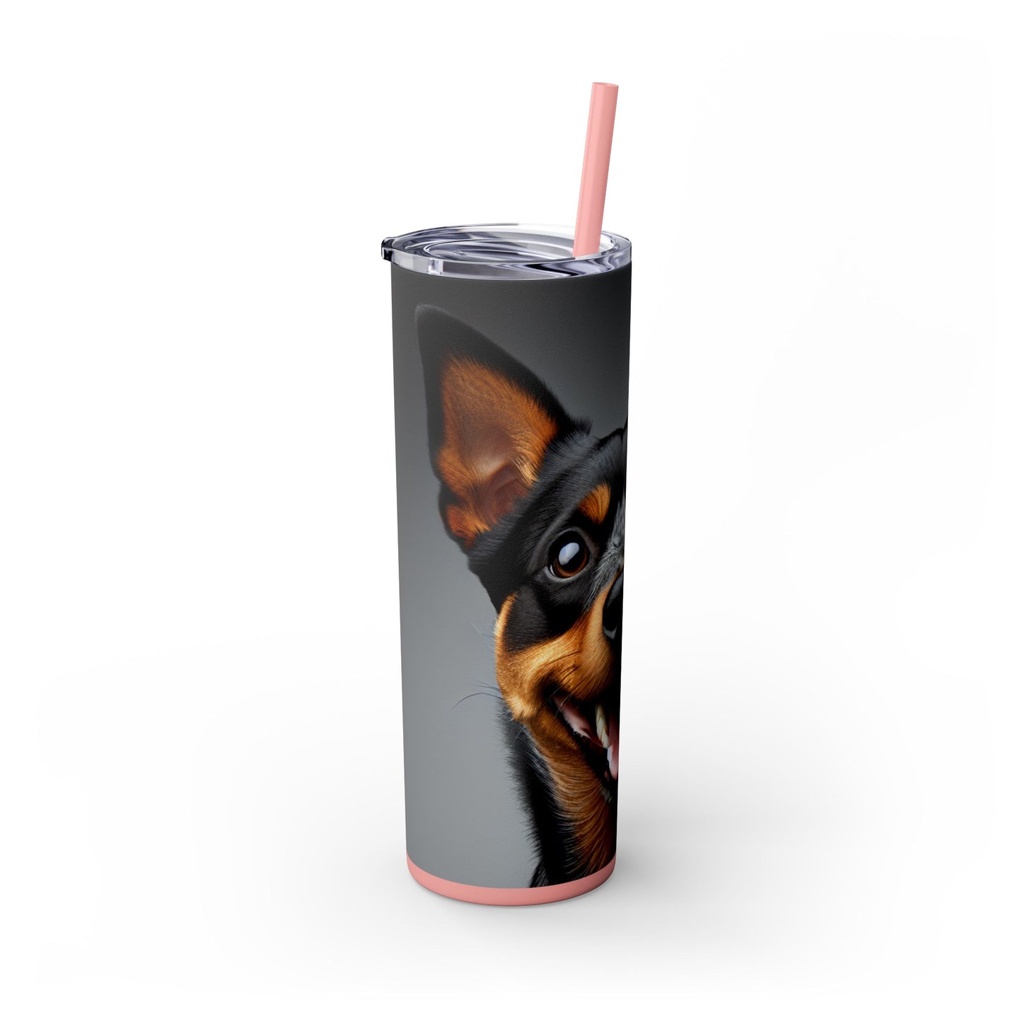 Lancashire Heeler Tumbler with Straw, 20oz