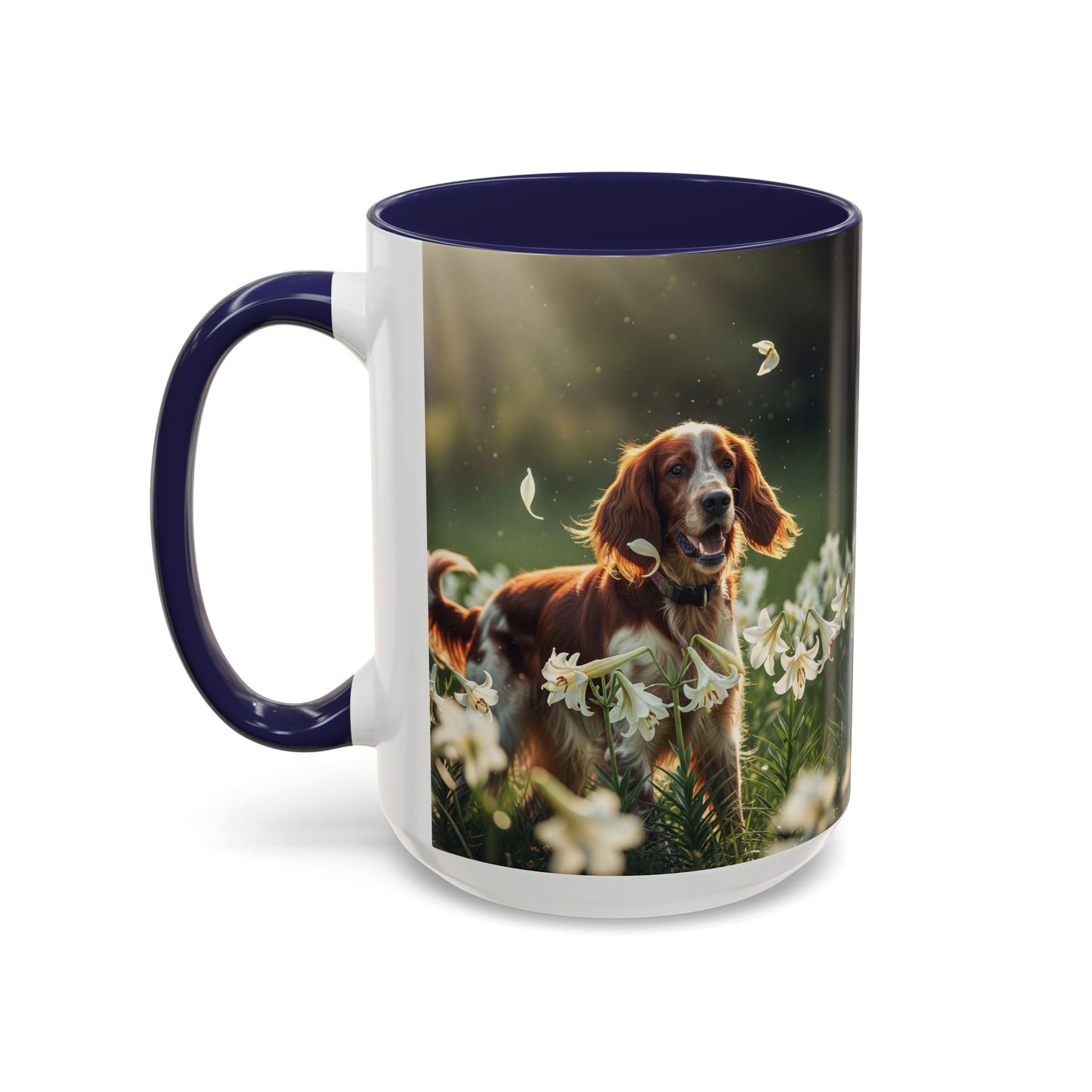 Irish Red and White Setter Accent Coffee Mug - Perfect Gift for Dog Lovers