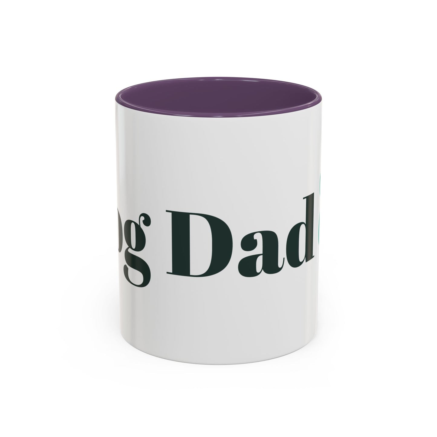 Dog Dad Accent Coffee Mug - Perfect Gift for Dog Lovers