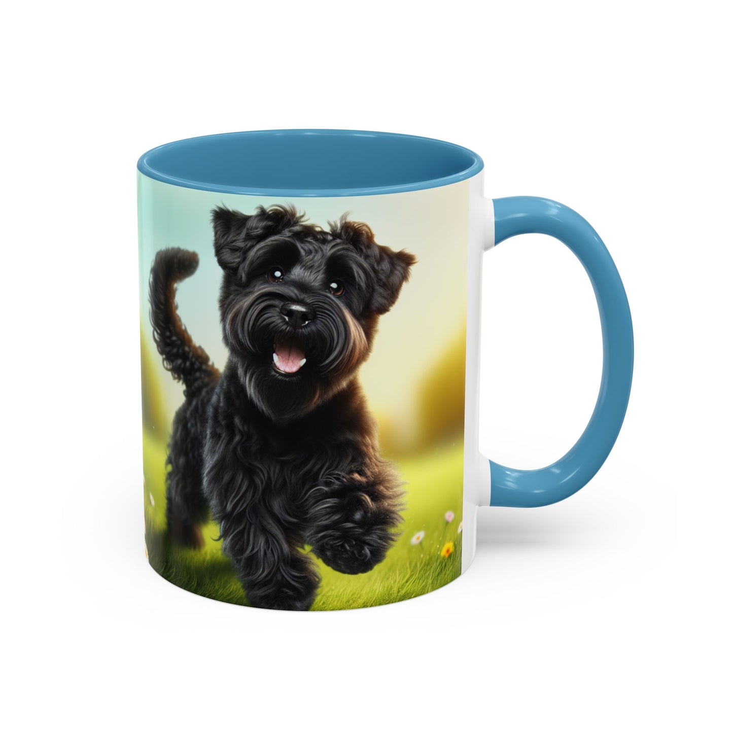 Russian Black Terrier Accent Coffee Mug - Perfect Gift for Dog Lovers
