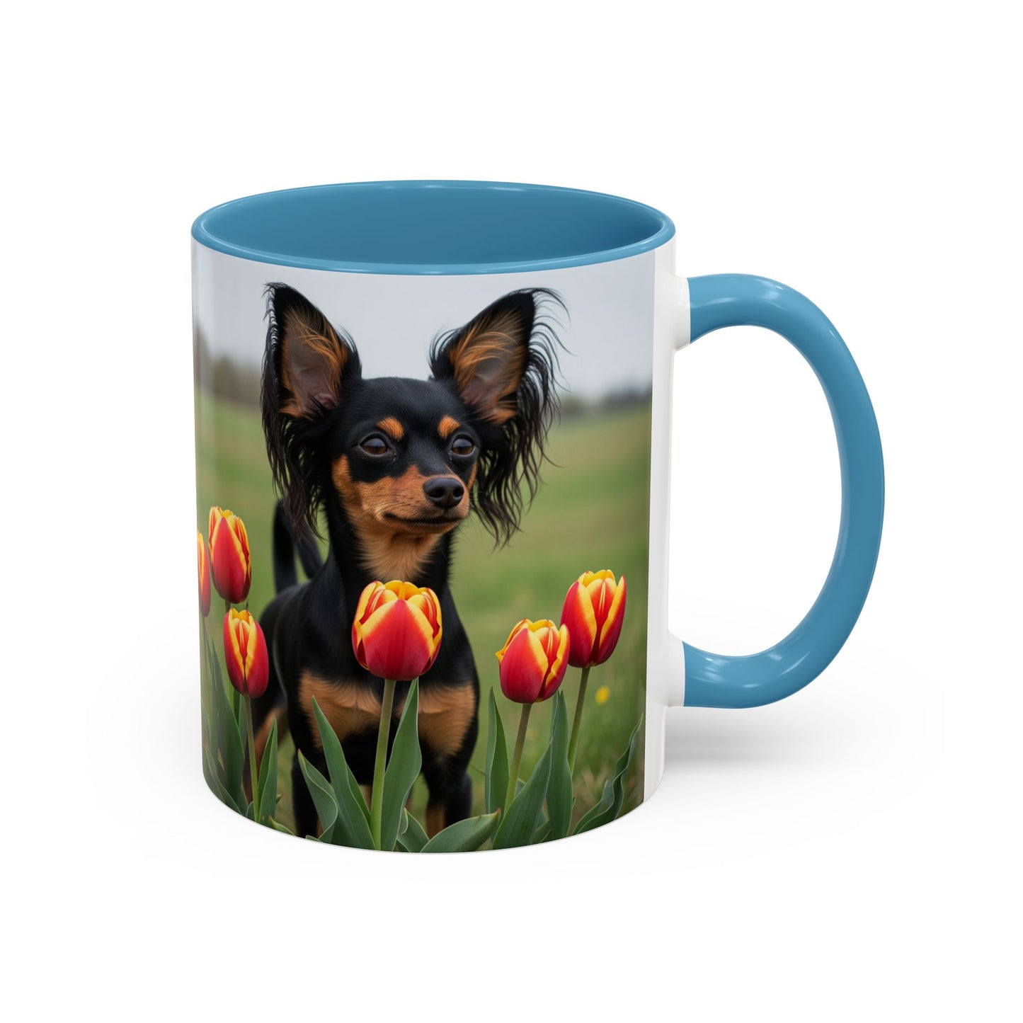 Russian Toy Dog Accent Coffee Mug - Perfect Gift for Dog Lovers