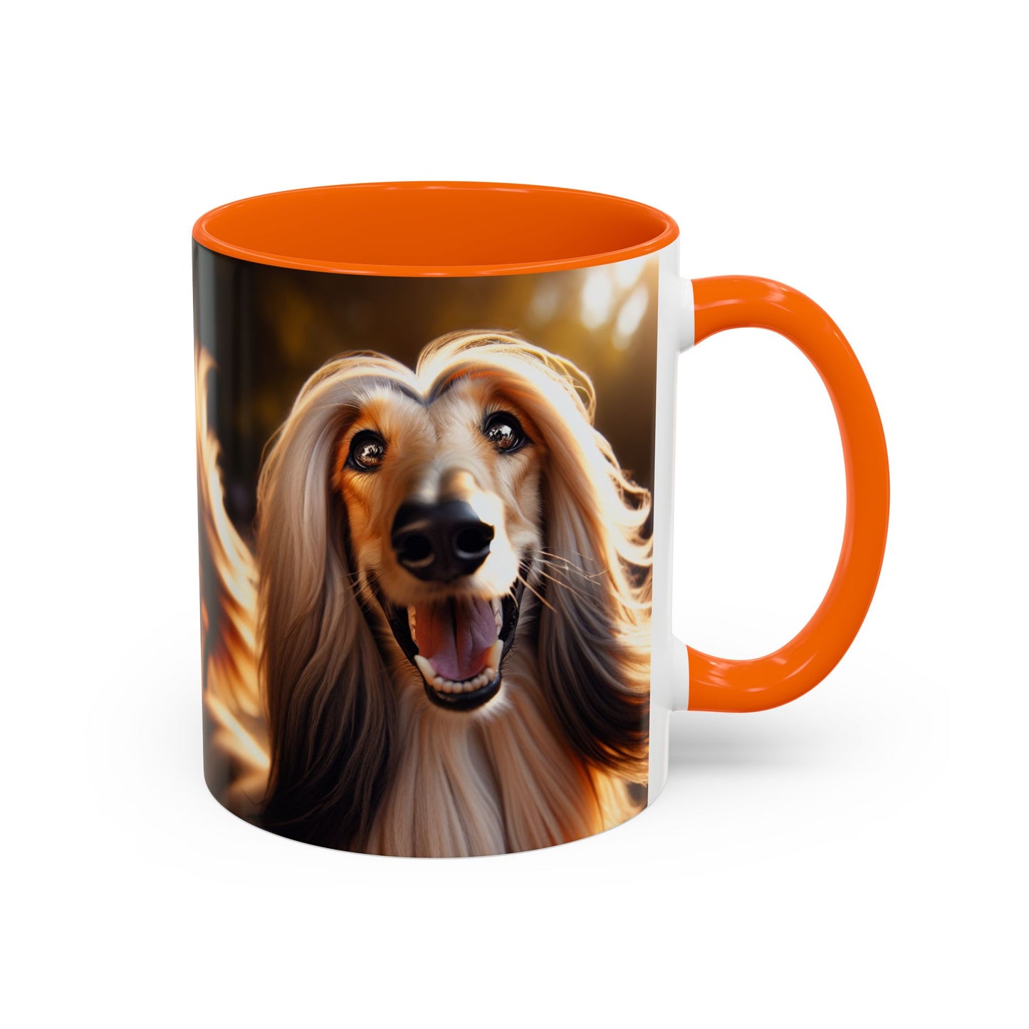 Afghan Hound Accent Coffee Mug - Perfect Gift for Dog Lovers