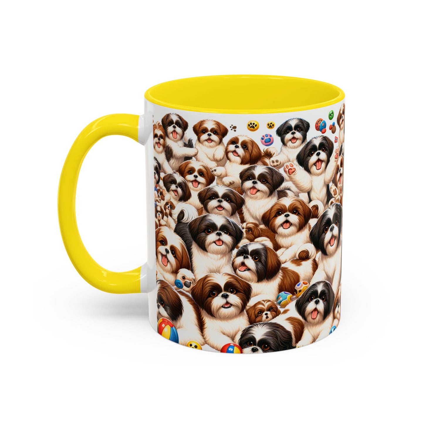 Shih Tzu Accent Coffee Mug - Perfect Gift for Dog Lovers