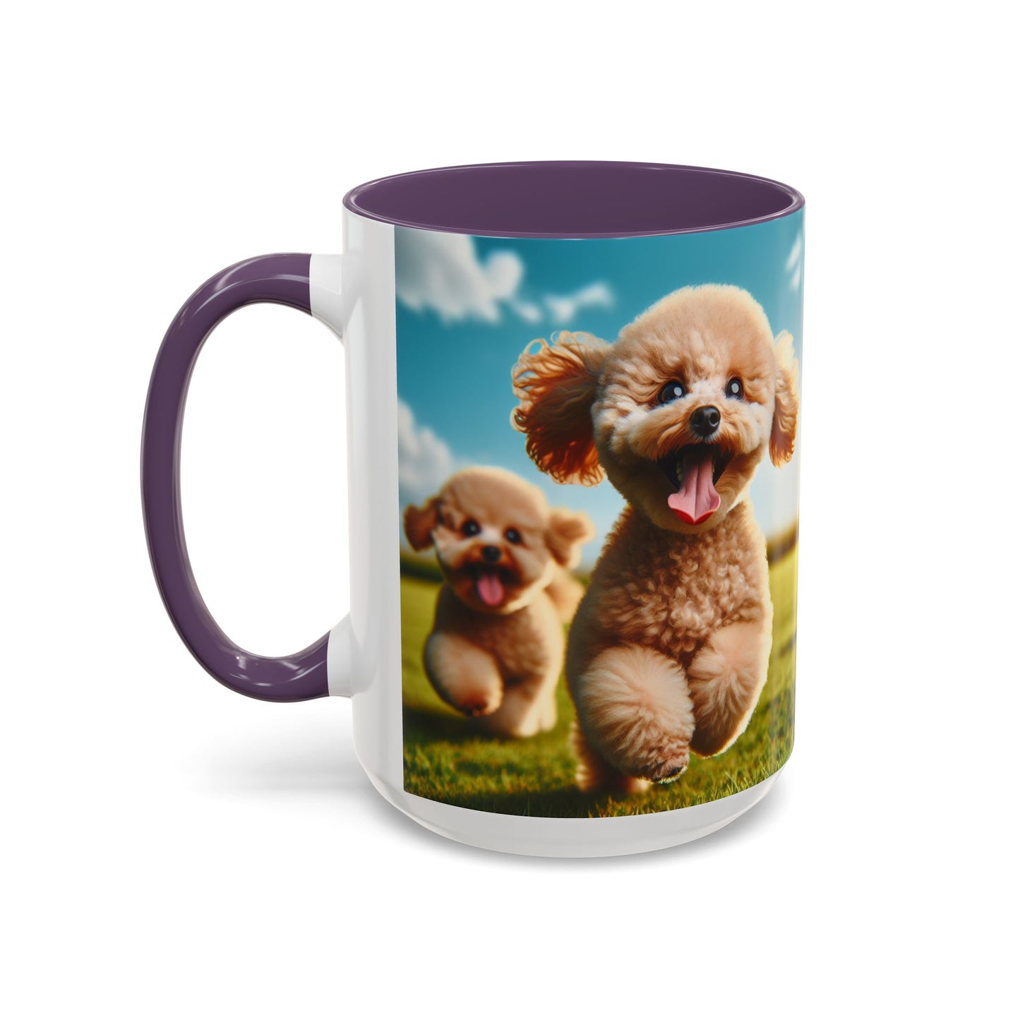 Toy Poodle Accent Coffee Mug - Perfect Gift for Dog Lovers