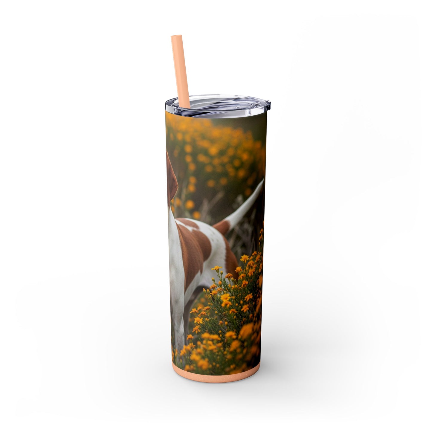 Portuguese Pointer Tumbler with Straw, 20oz