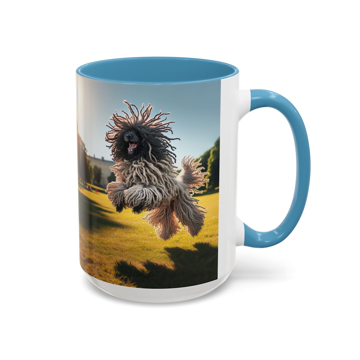 Puli Accent Coffee Mug - Perfect Gift for Dog Lovers
