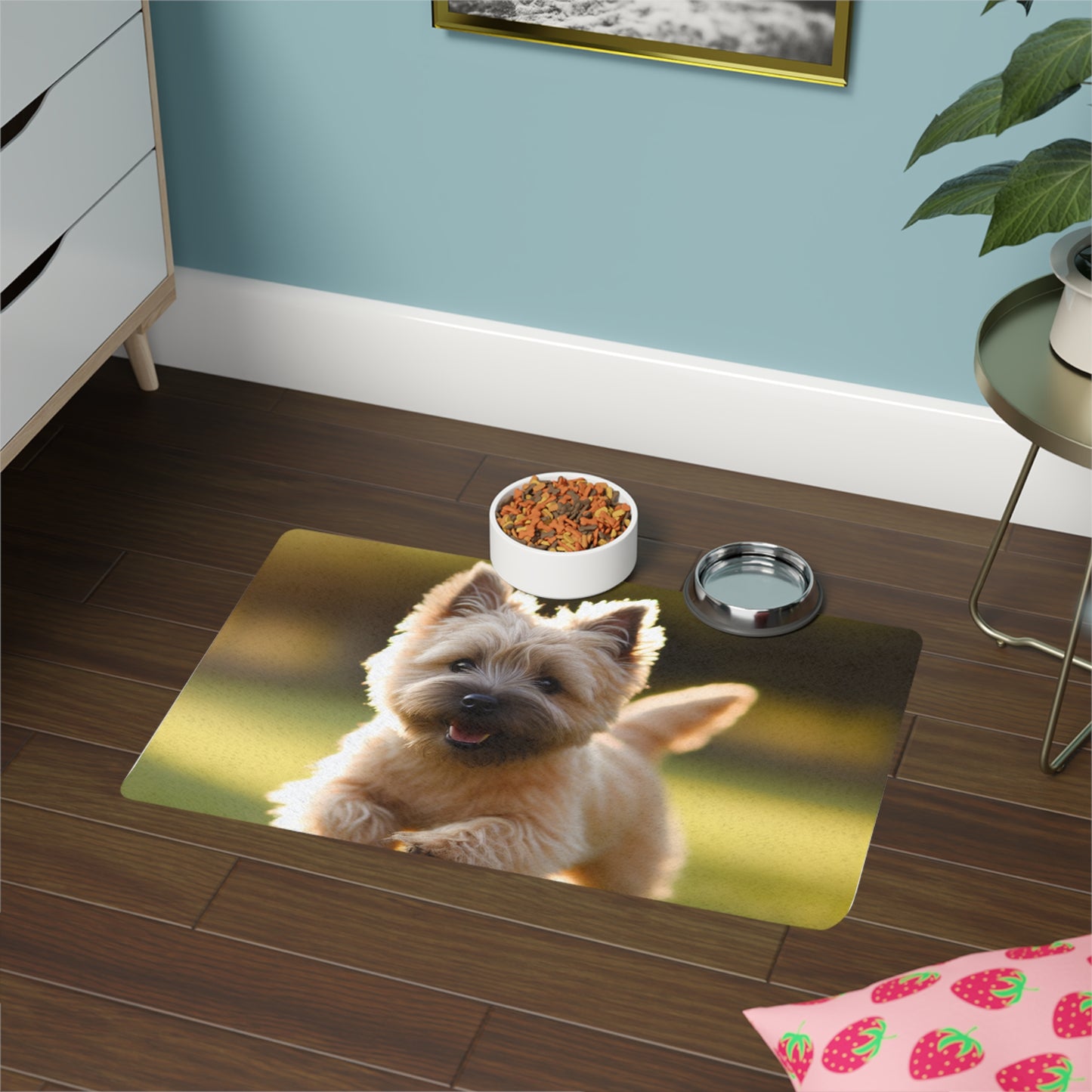 Pet Food Mat (12x18) - Cairn Terrier