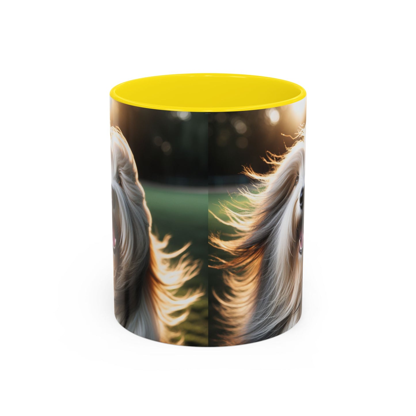Bearded Collie Accent Coffee Mug - Perfect Gift for Dog Lovers
