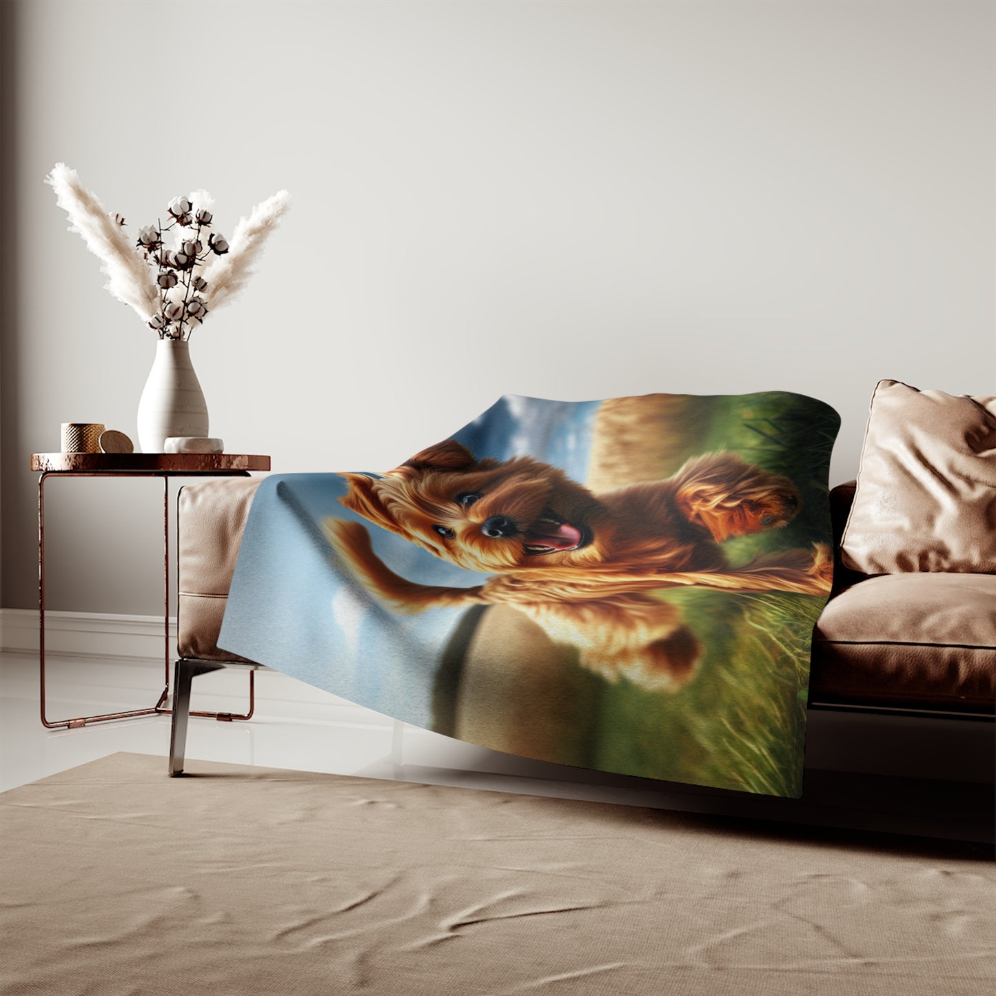 Norfolk Terrier Sweatshirt Blanket