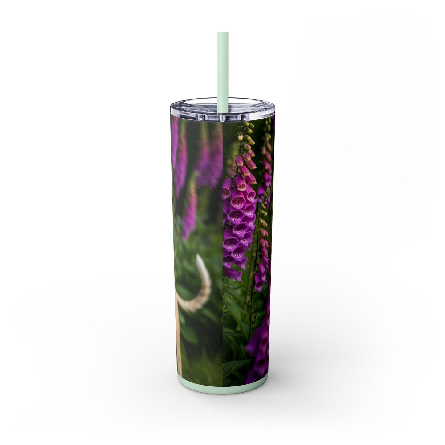 Whippet Skinny Tumbler with Straw, 20oz