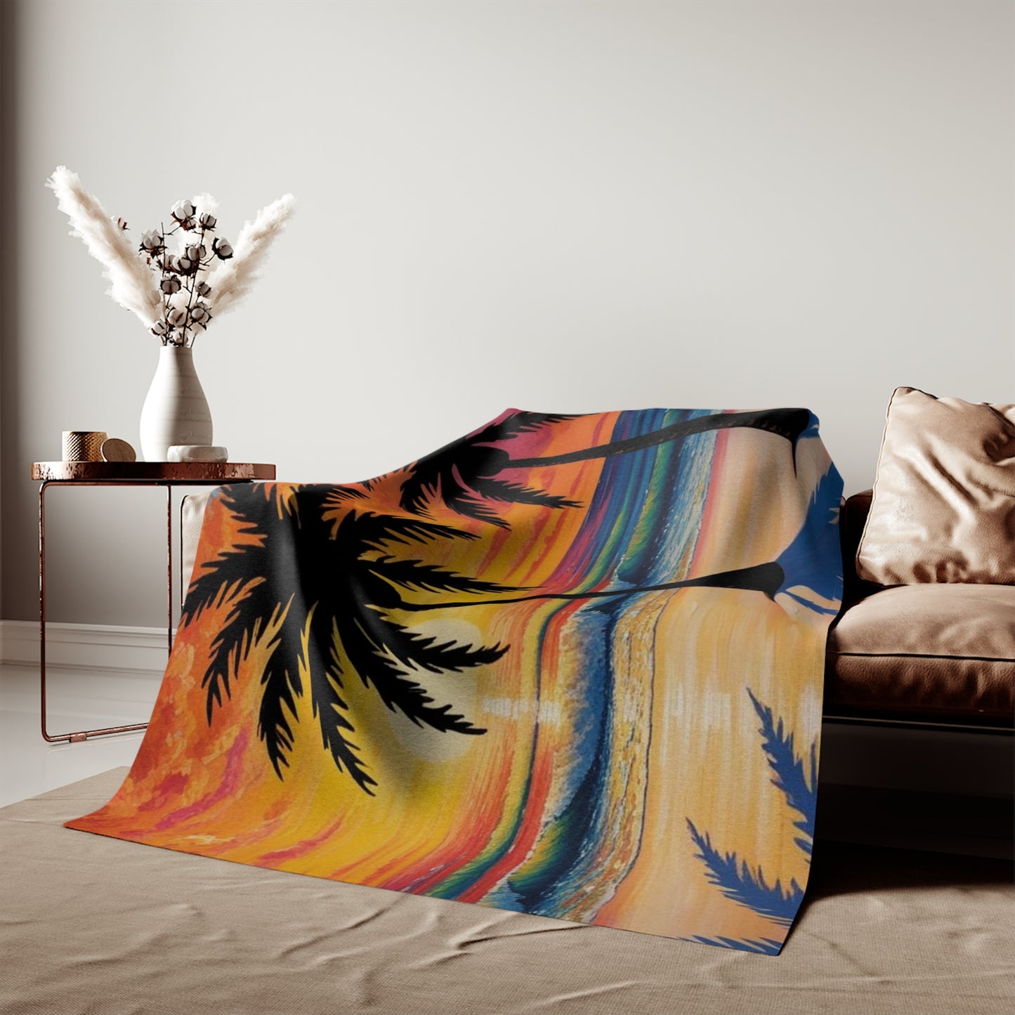 Brilliant Sunrise Sweatshirt Blanket
