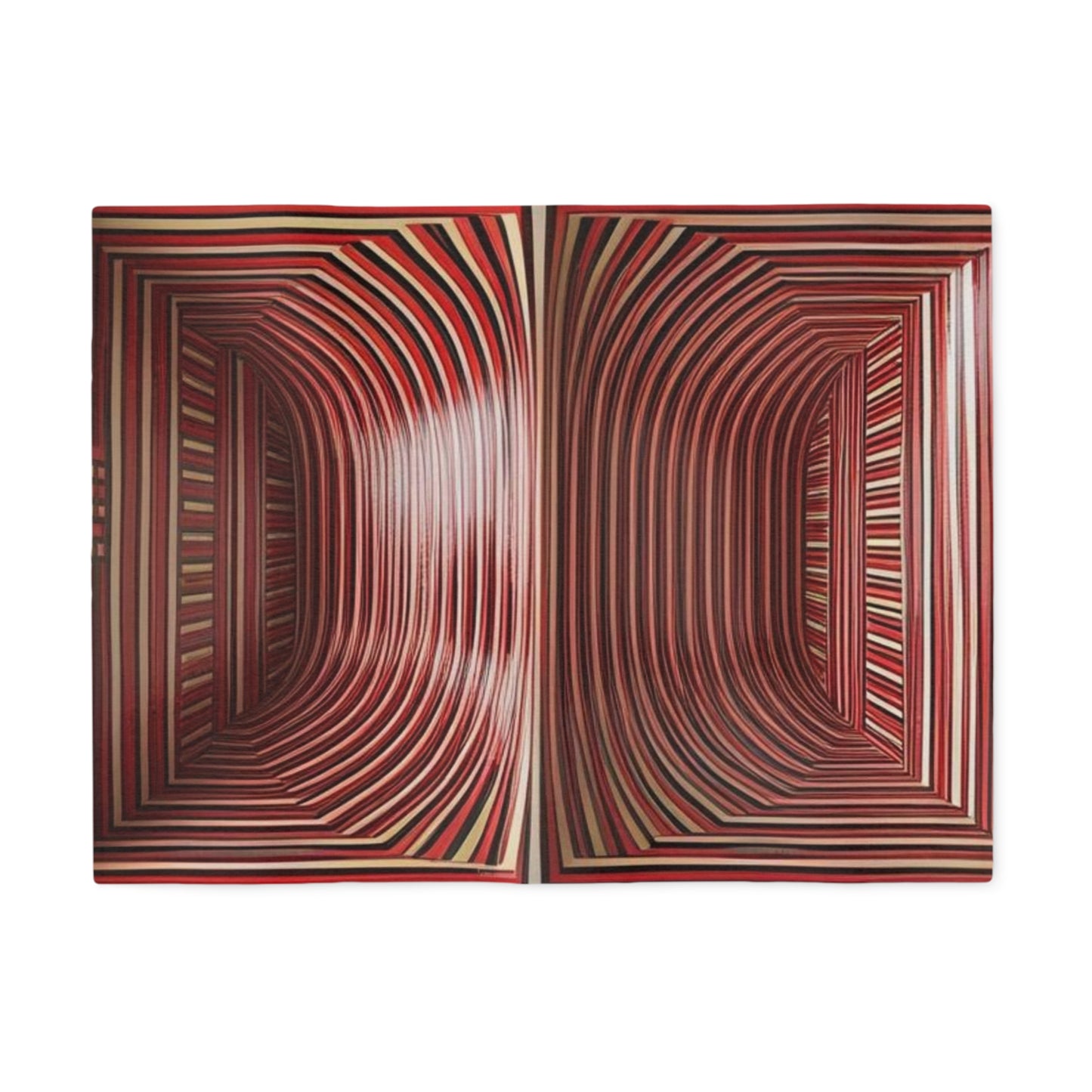 Optical Illusion Sweatshirt Blanket