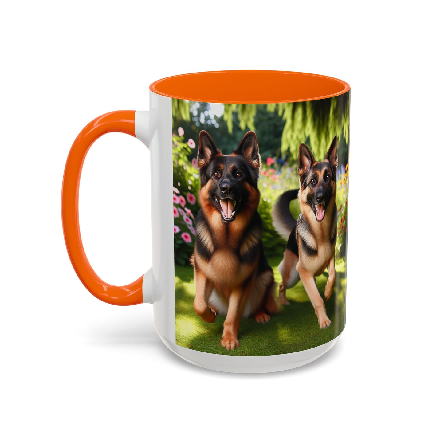 German Shepherd Accent Coffee Mug - Perfect Gift for Dog Lovers