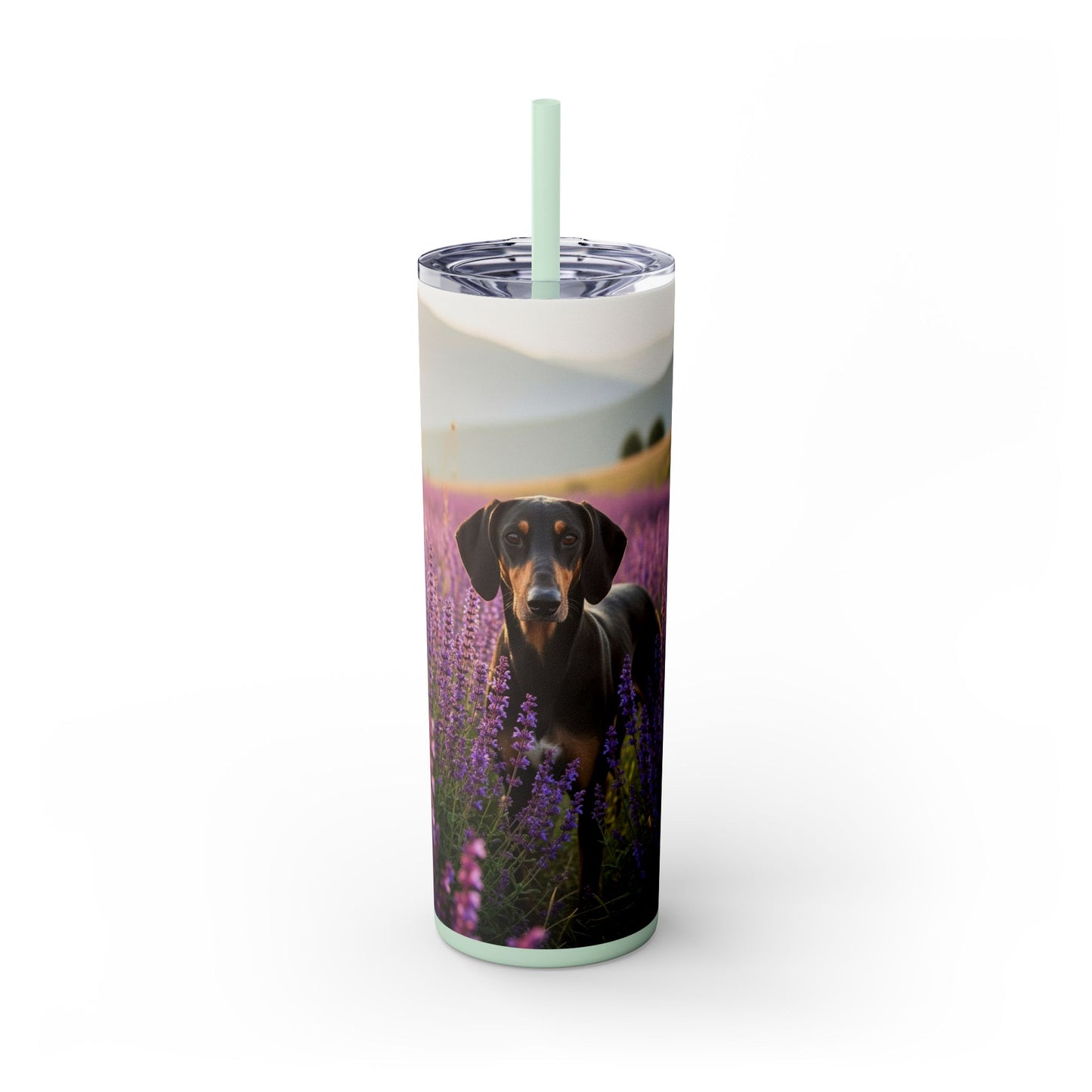 Transylvanian Hound Tumbler with Straw, 20oz