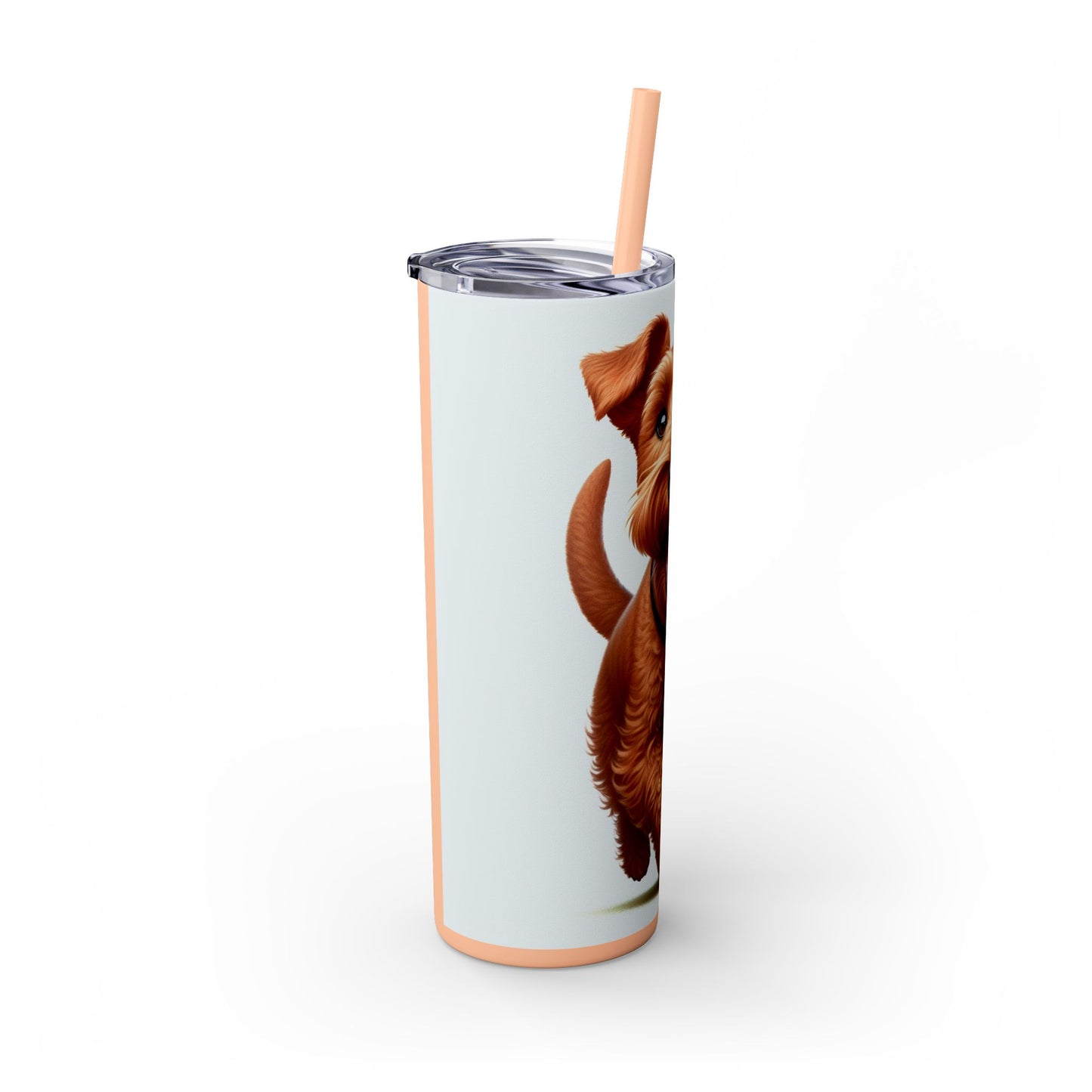 Irish Terrier Tumbler with Straw, 20oz