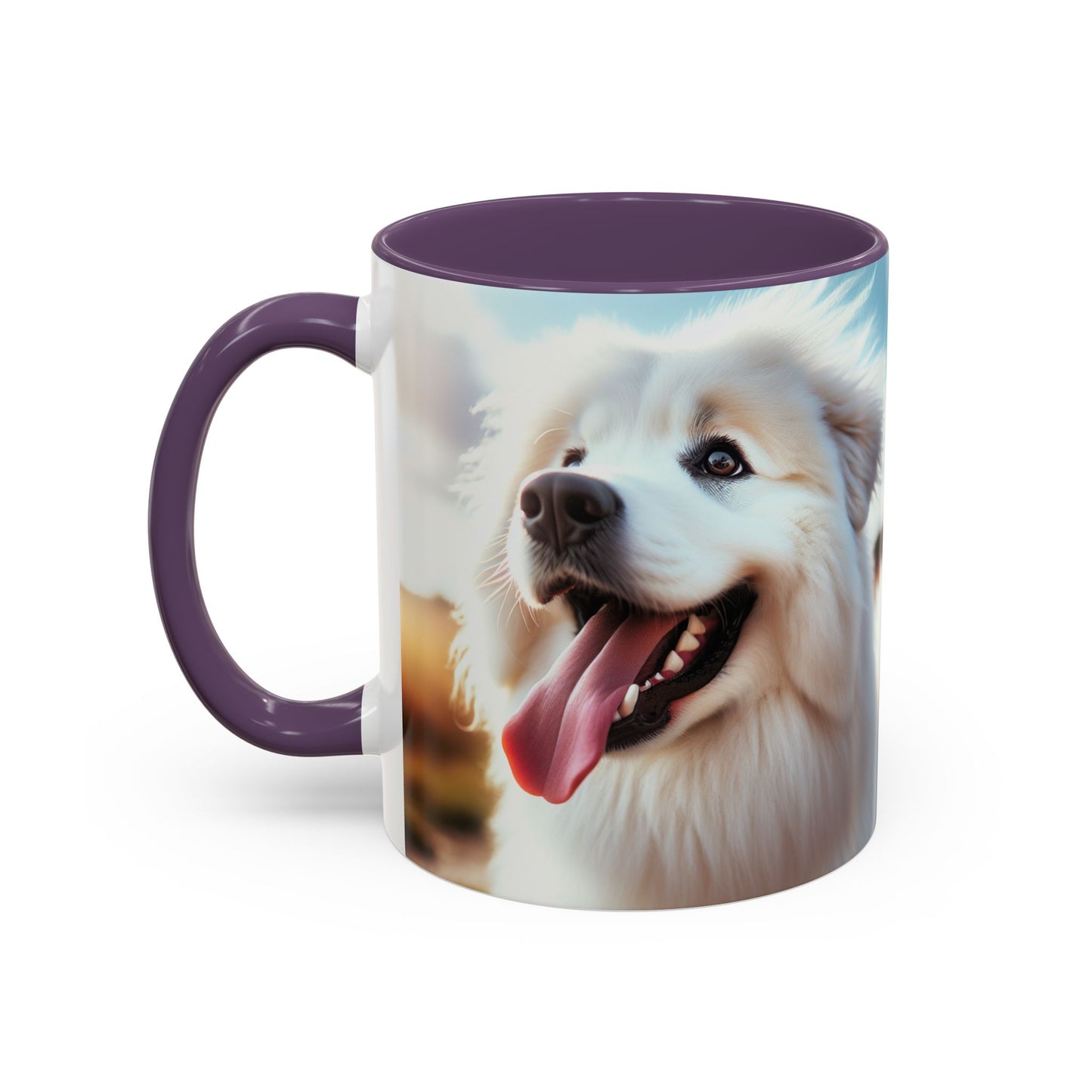 Pyrenean Mountain Dog Accent Coffee Mug - Perfect Gift for Dog Lovers