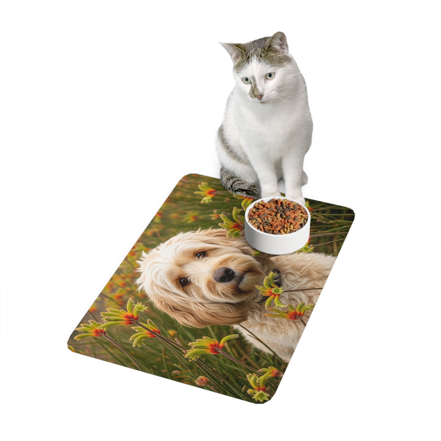 Pet Food Mat (12x18) - Cavoodle