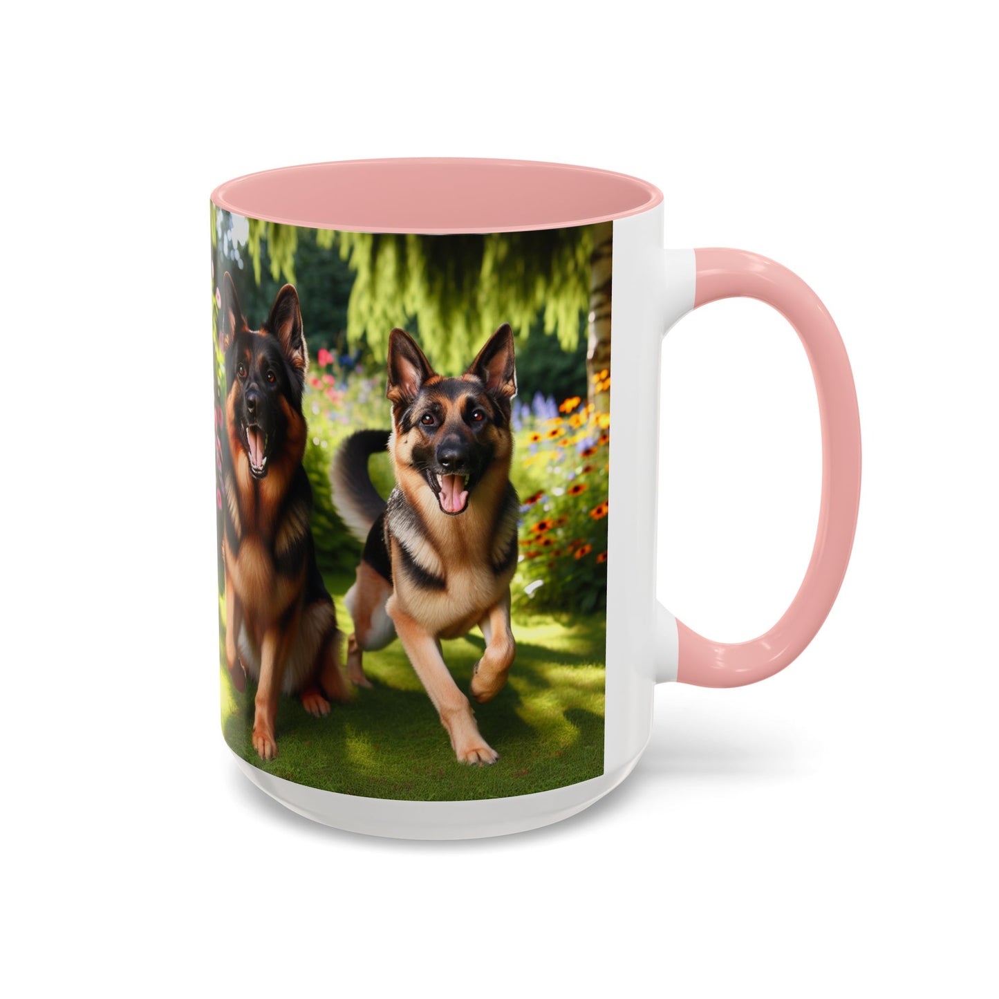 German Shepherd Accent Coffee Mug - Perfect Gift for Dog Lovers