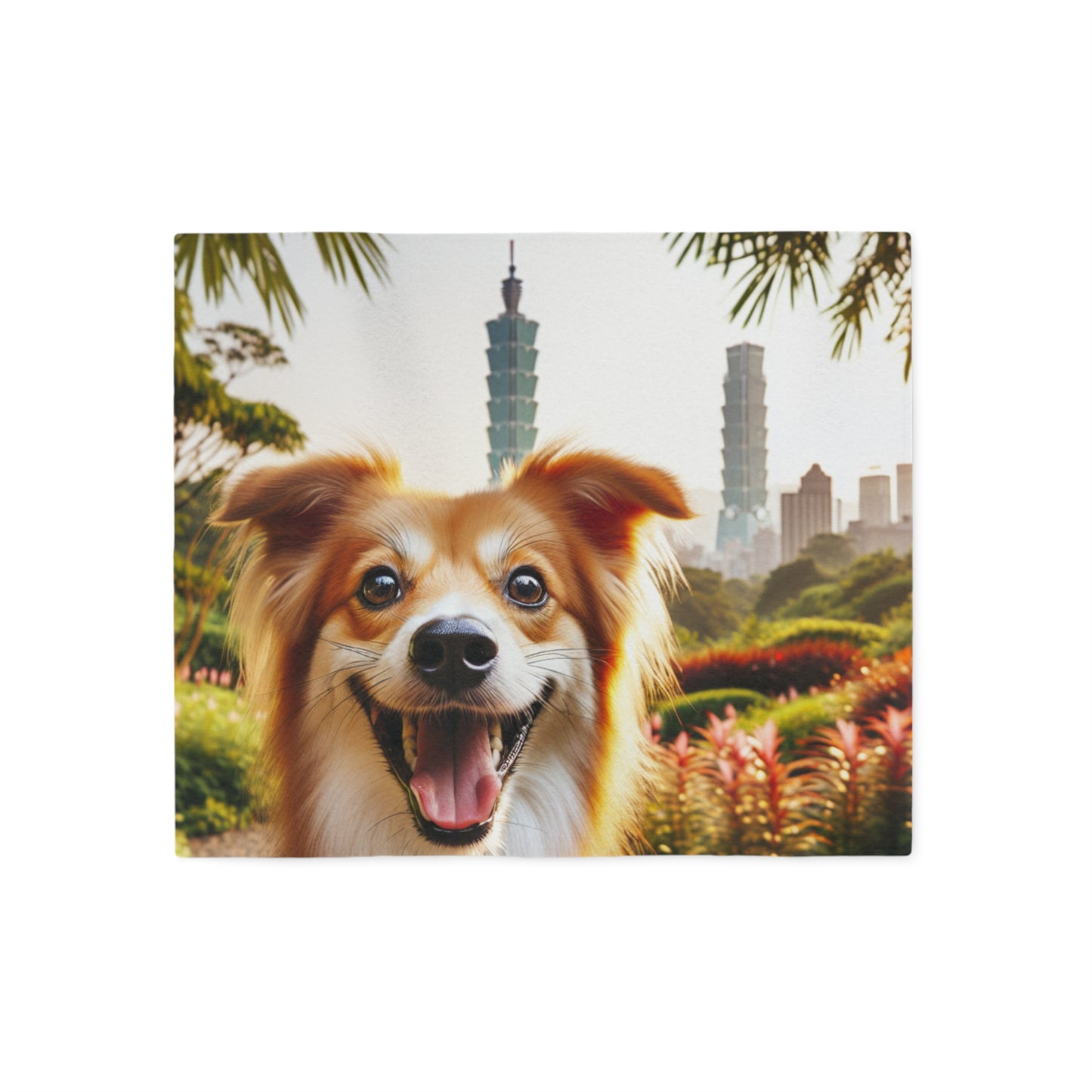 Taiwan Dog Sweatshirt Blanket